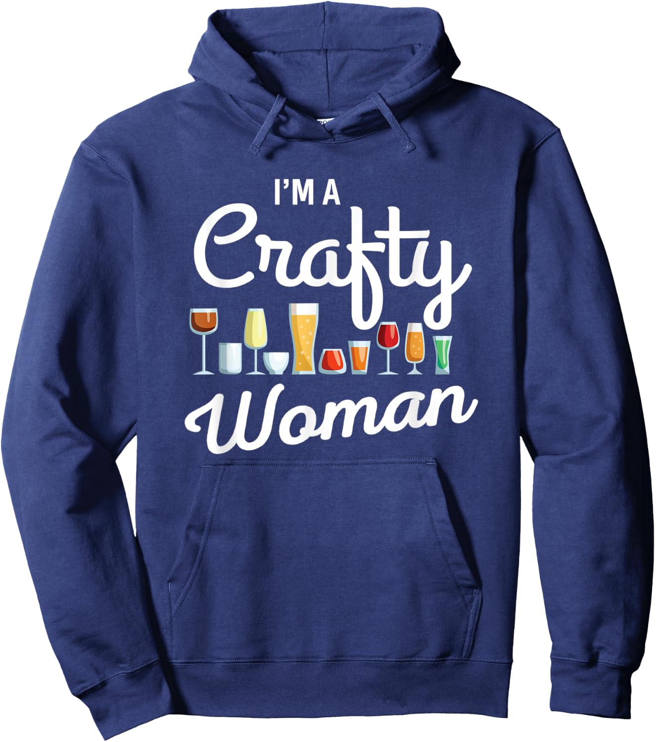 Beer Woman Funny Craft Beer Girl Hoodie - Hoodie | Navy