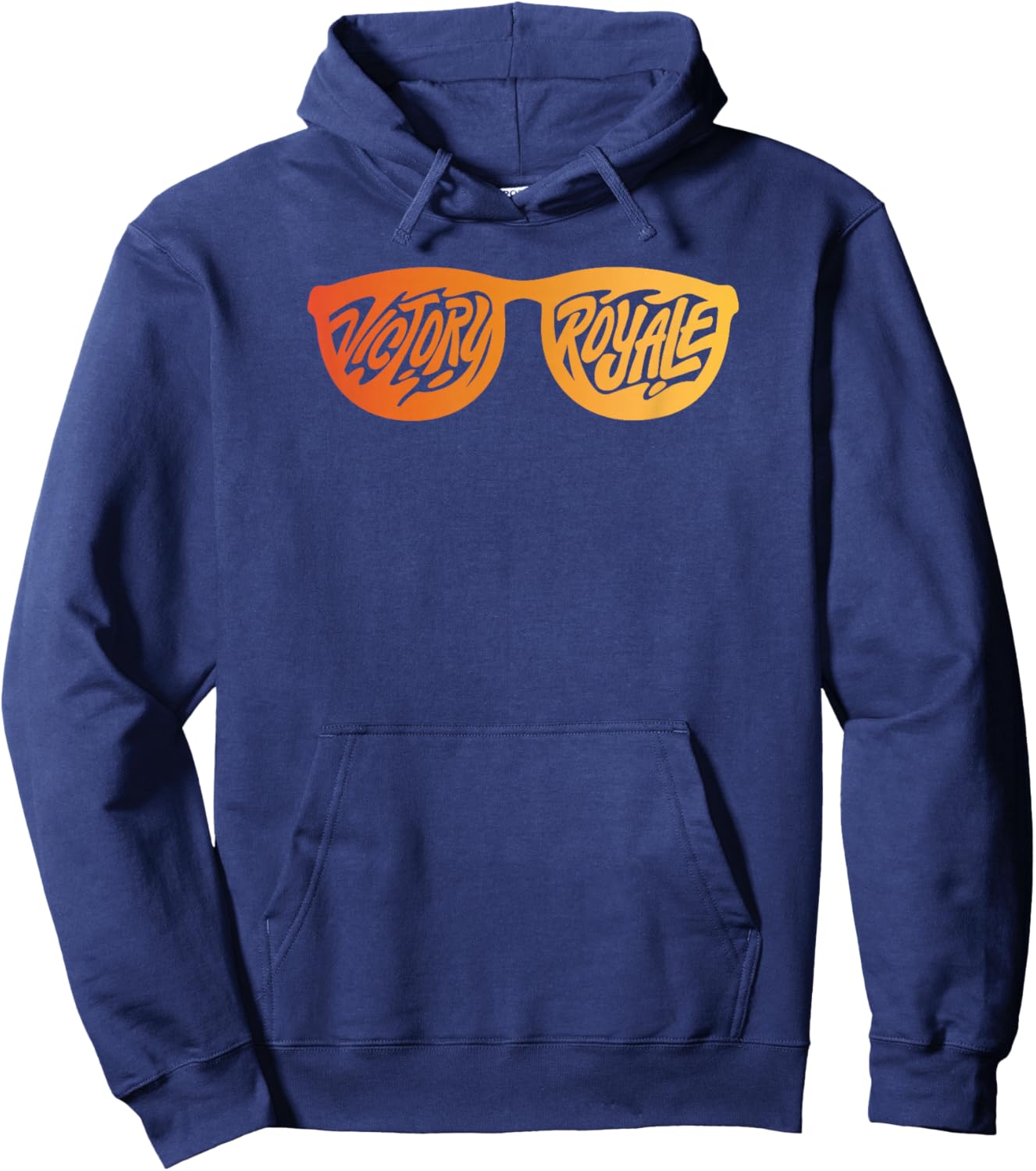 Fortnite Victory Royale Gradient Shades Center Logo Hoodie - Hoodie | Navy