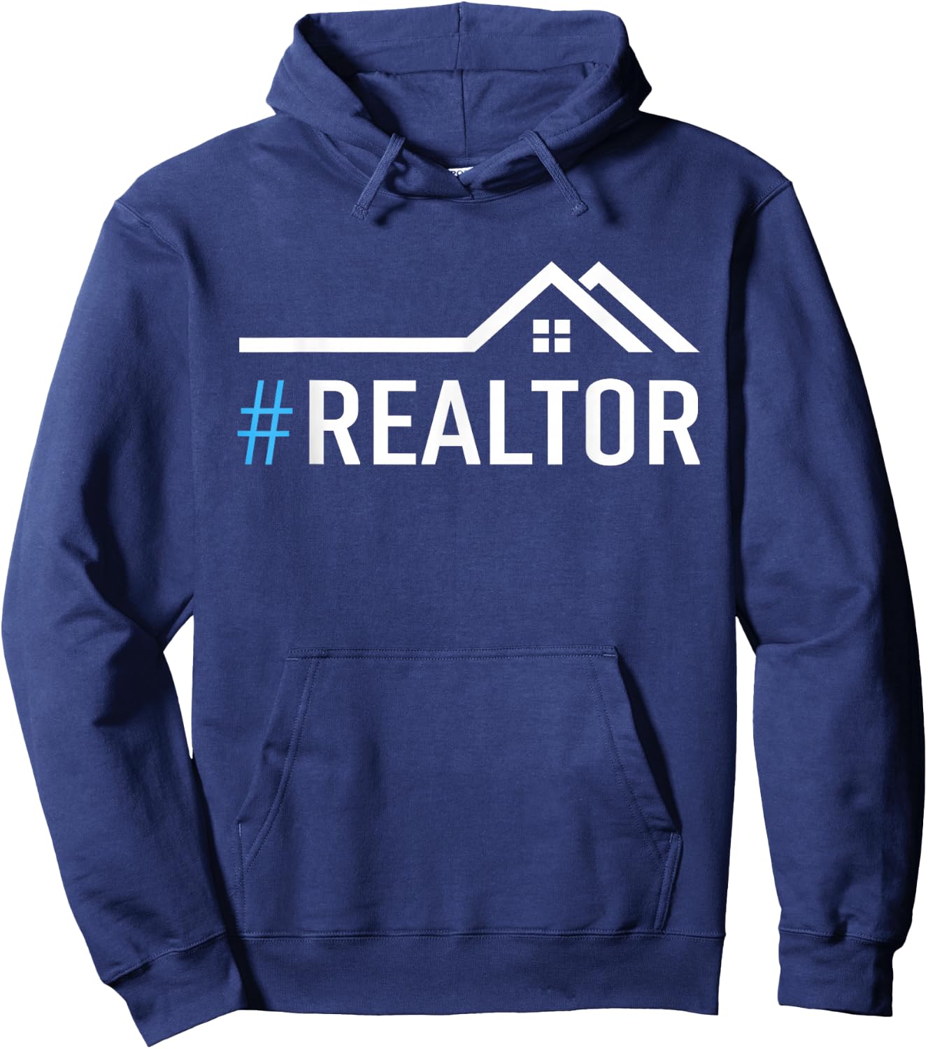 Hashtag Realtor Rent Broker Real Estate Agent Hoodie - Hoodie | Navy