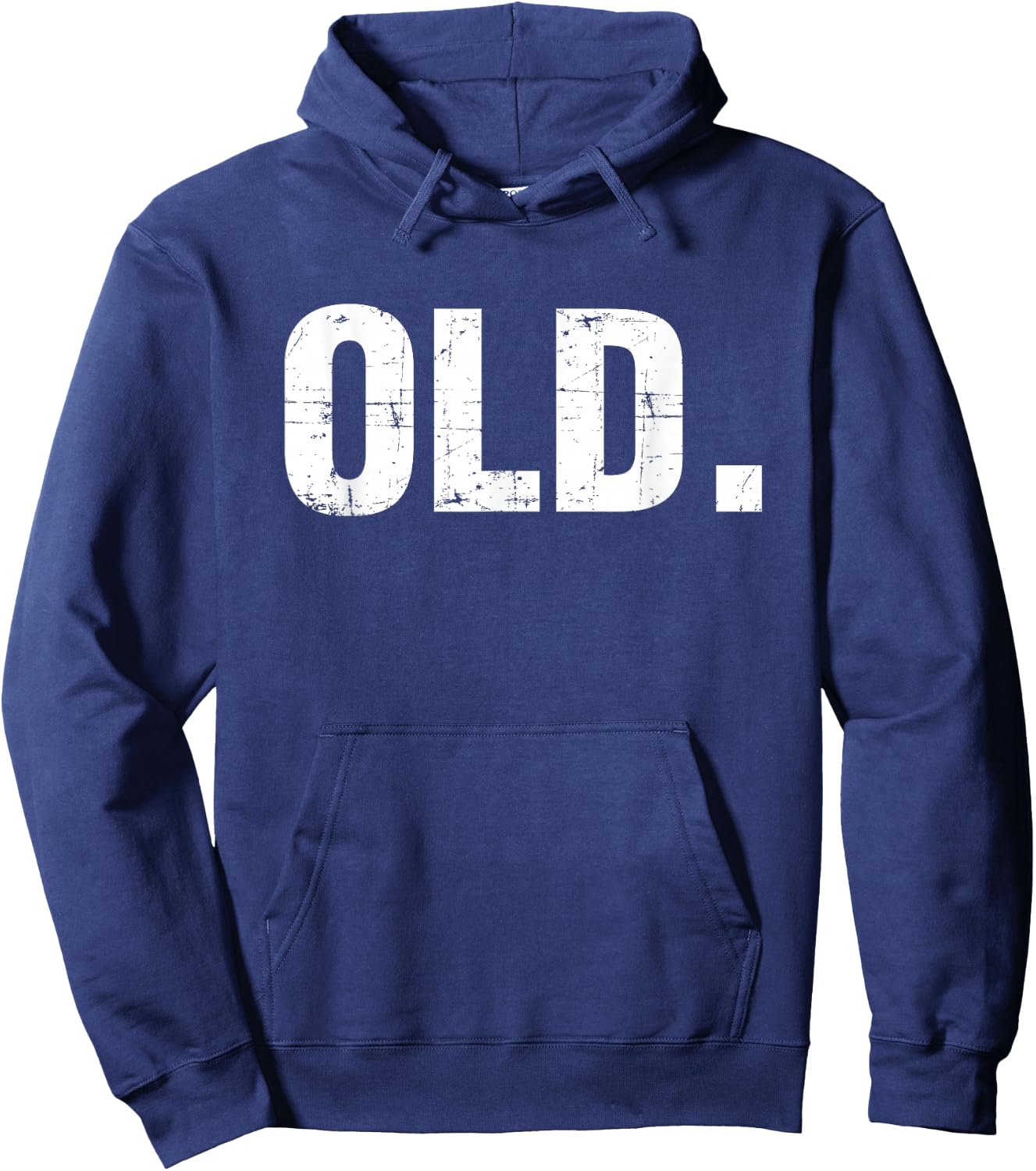 Old Funny 40th 50th 60th 70th Birthday Gag Gift Party Idea Small Hoodie - Hoodie | Navy