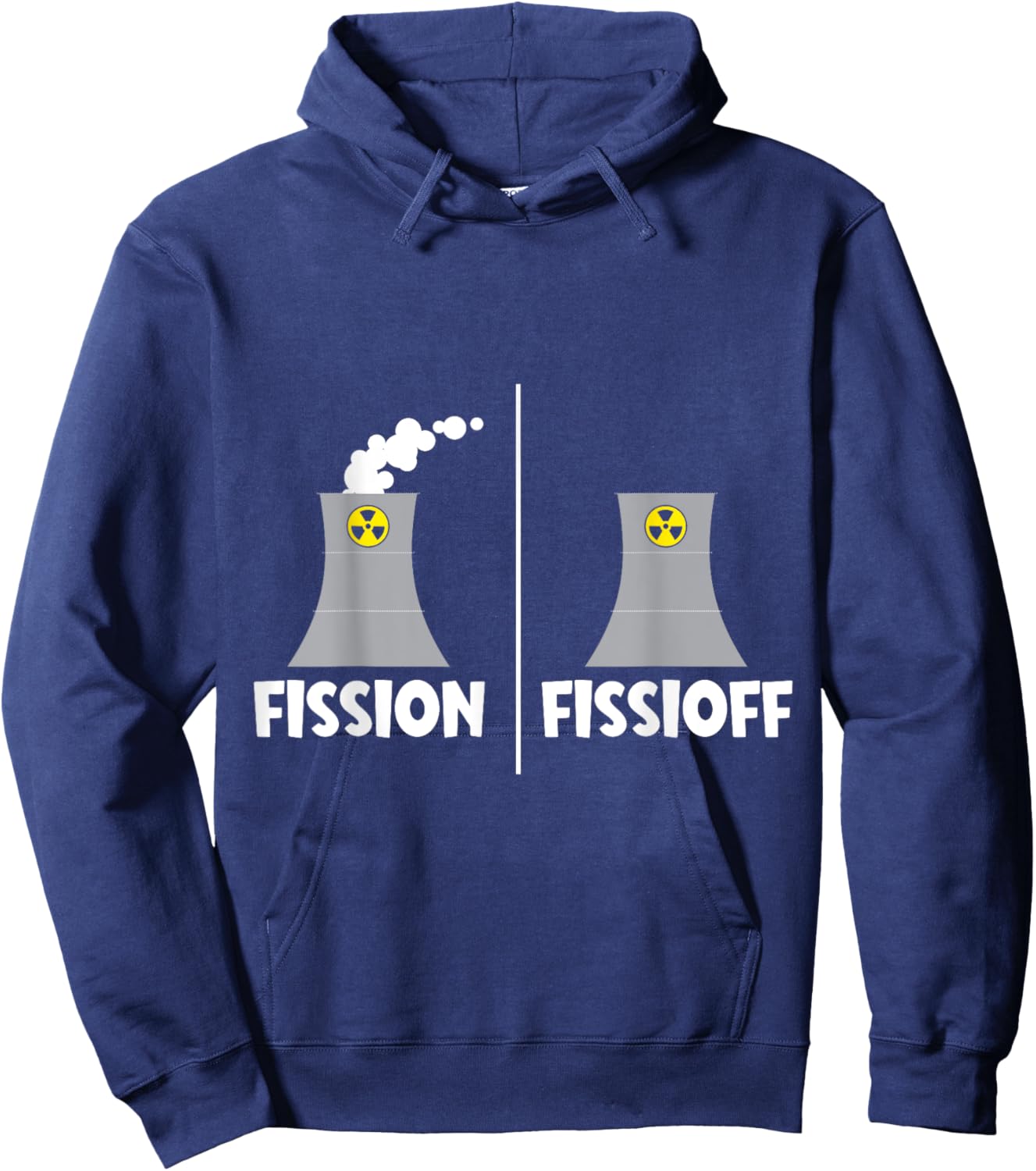 Funny Nuclear Engineer Nuclear power plant Hoodie - Hoodie | Navy