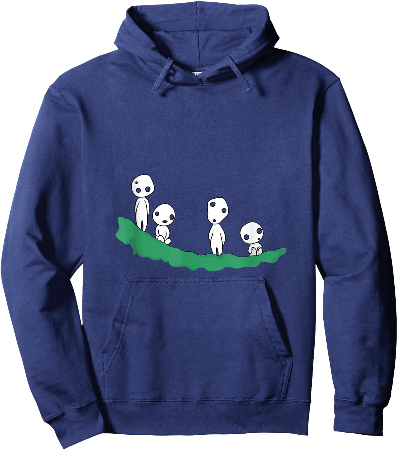Kodama Japanese Ghosts Japan Fairy Tale Hoodie - Hoodie | Navy