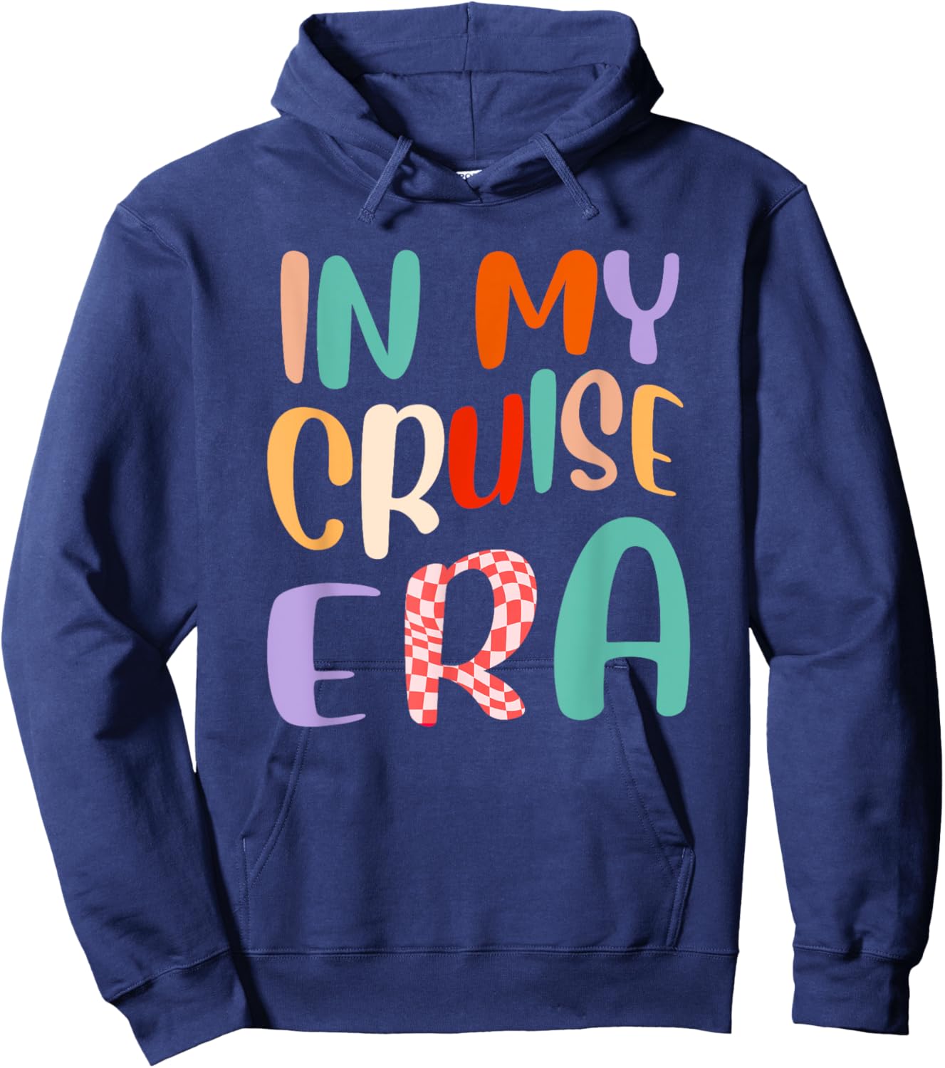 In My Cruise Era Funny Cruise Love Family Cruise Crew Hoodie - Hoodie | Navy