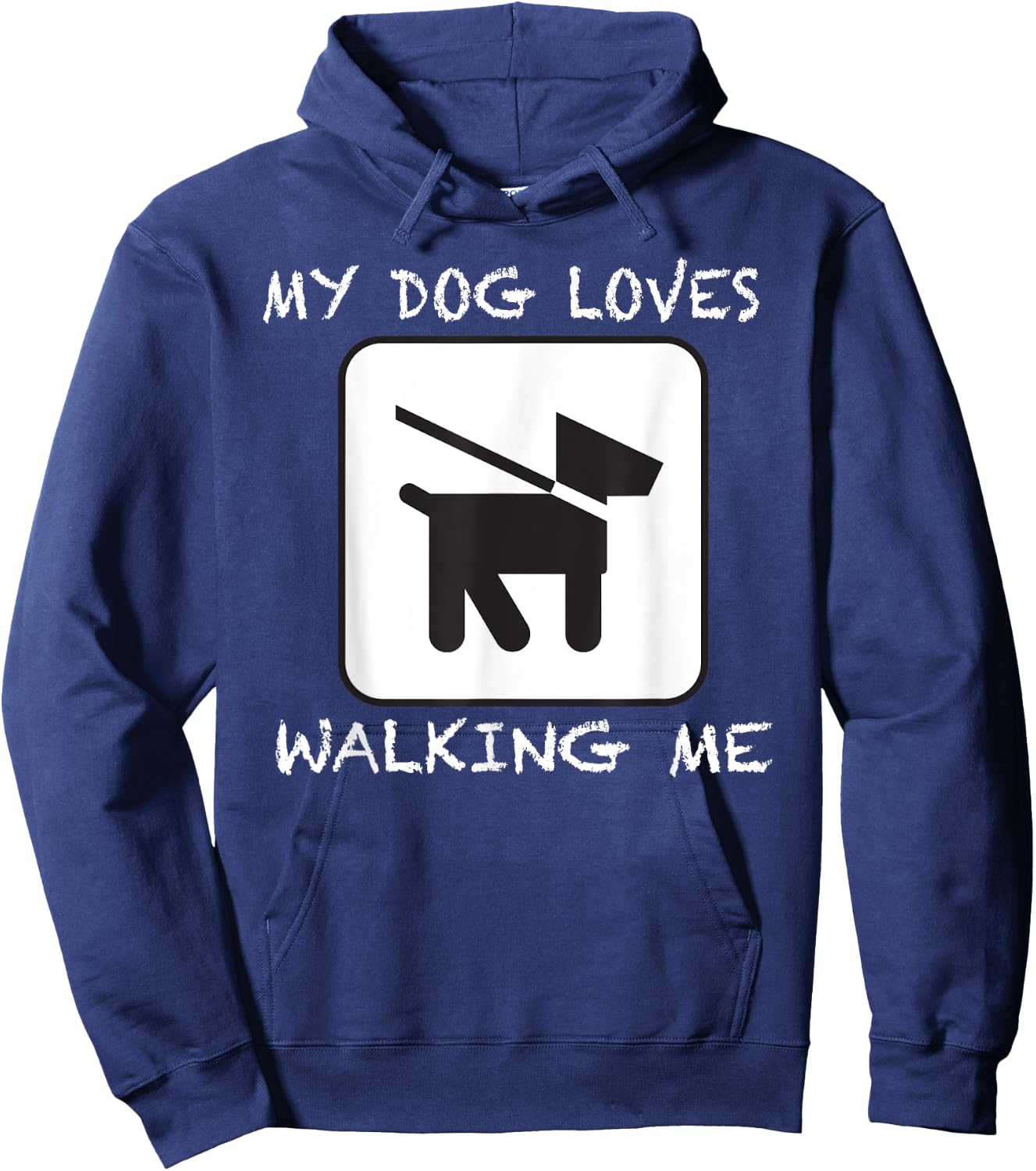 Funny Dog Walker T Shirt Cute Pet Lover Gift Men Women Kids Hoodie - Hoodie | Navy