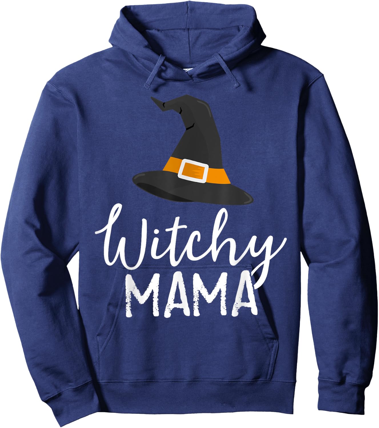 Witchy Mama Halloween Witch Outfit Costume Mom Mother Hoodie - Hoodie | Navy