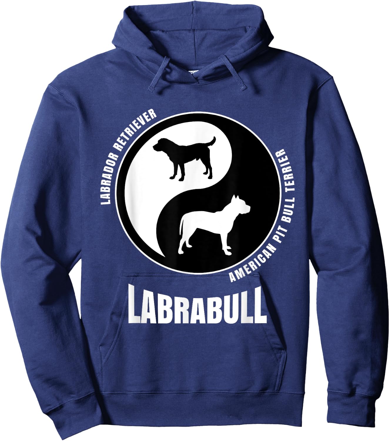 Labrabull Dog Lovers Shirt | Breeders Gift | Pet Labrabull Women Kids Hoodie - Hoodie | Navy