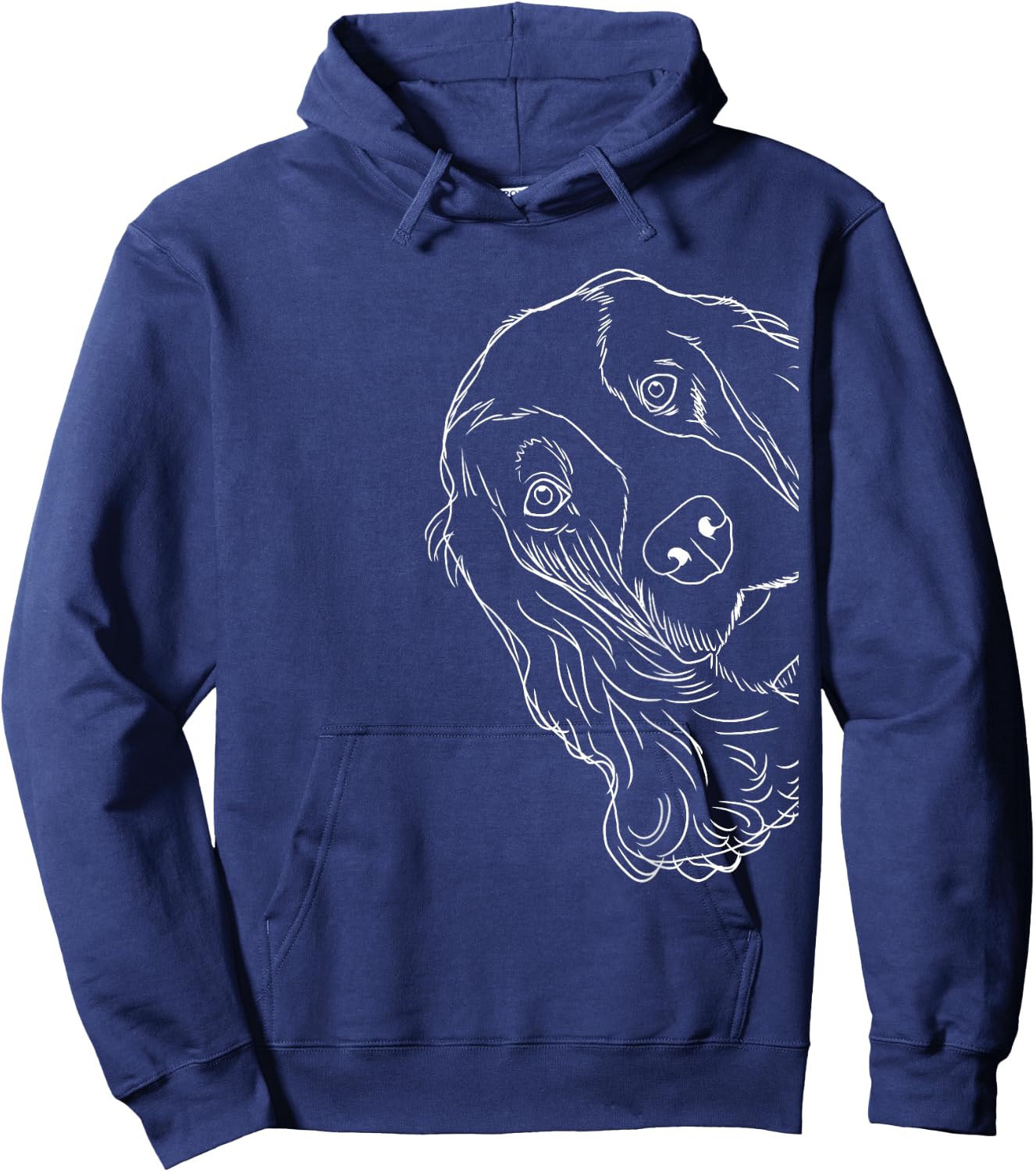 Funny Dog English Cocker Spaniel Men Women Kids Hoodie - Hoodie | Navy