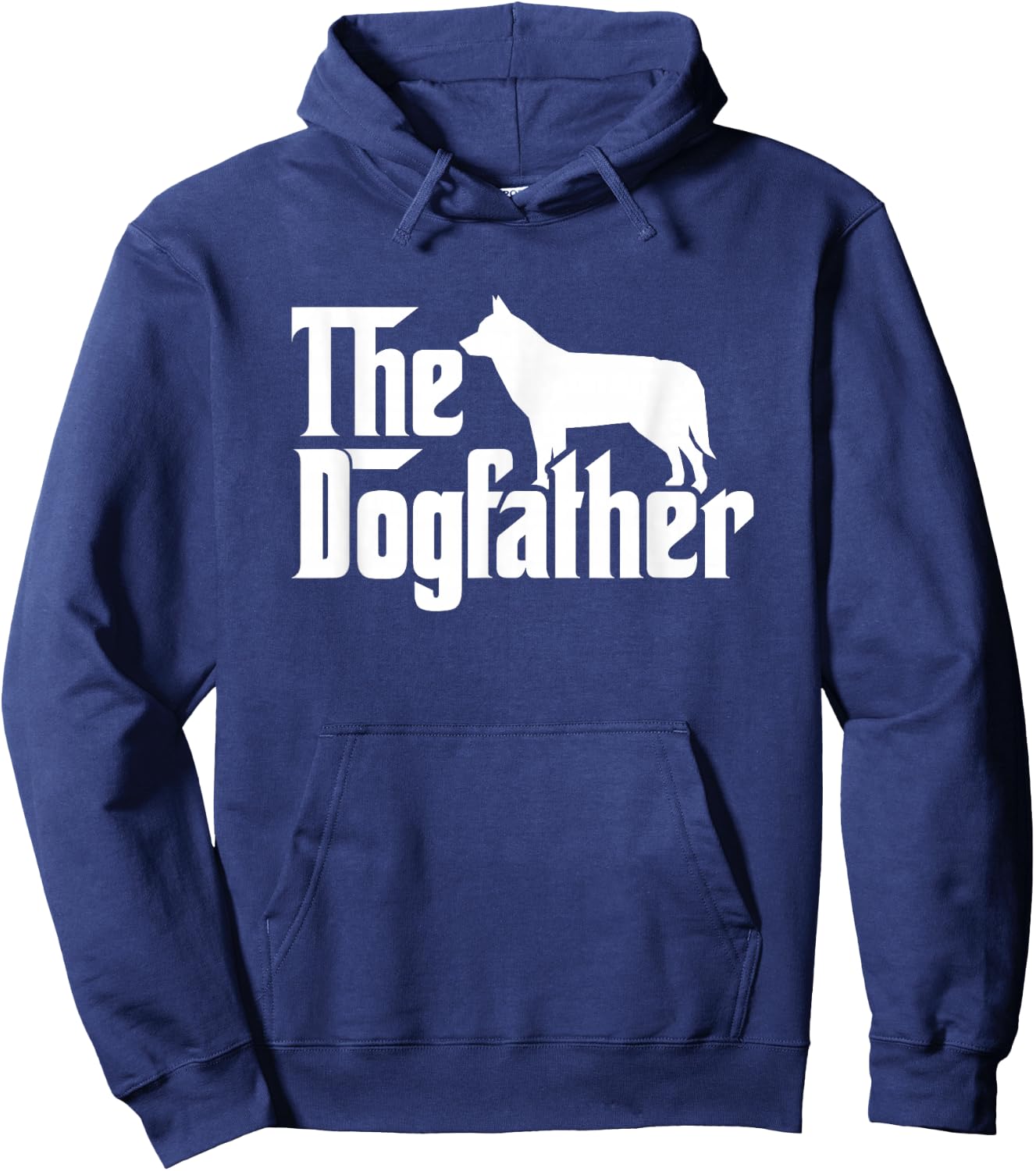 Siberian Husky The Dogfather Hoodie - Hoodie | Navy