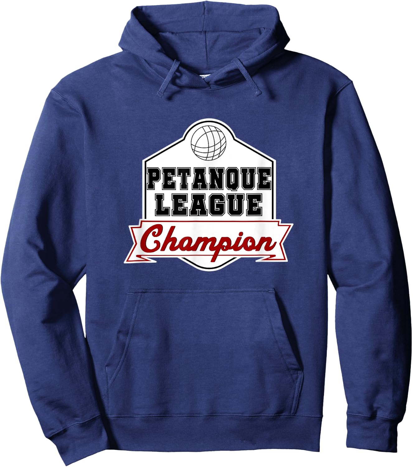 Petanque League Champion Boule Boccia Hoodie - Hoodie | Navy