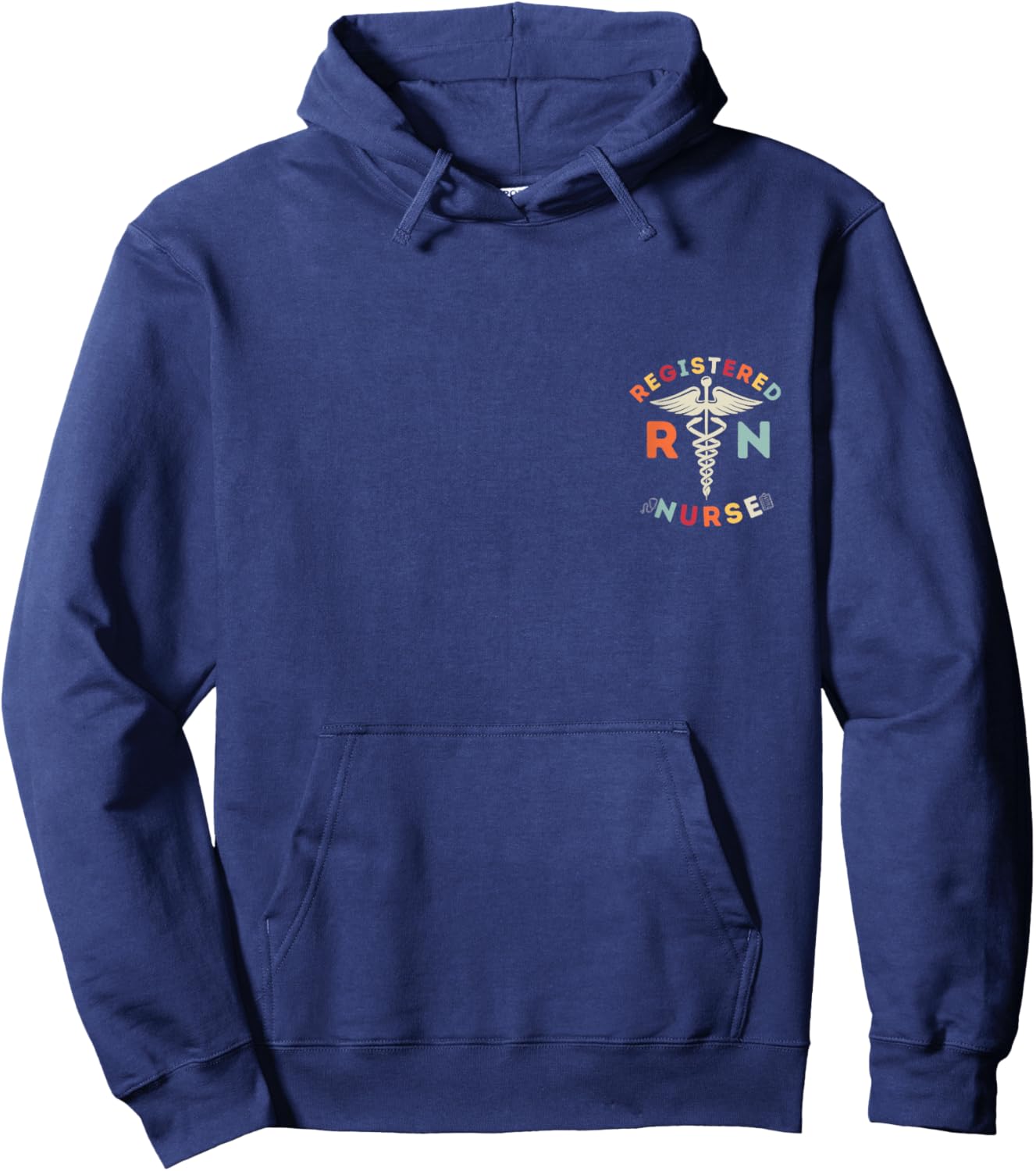 Registered Nurse Design RN Nursing Nurse Hoodie - Hoodie | Navy