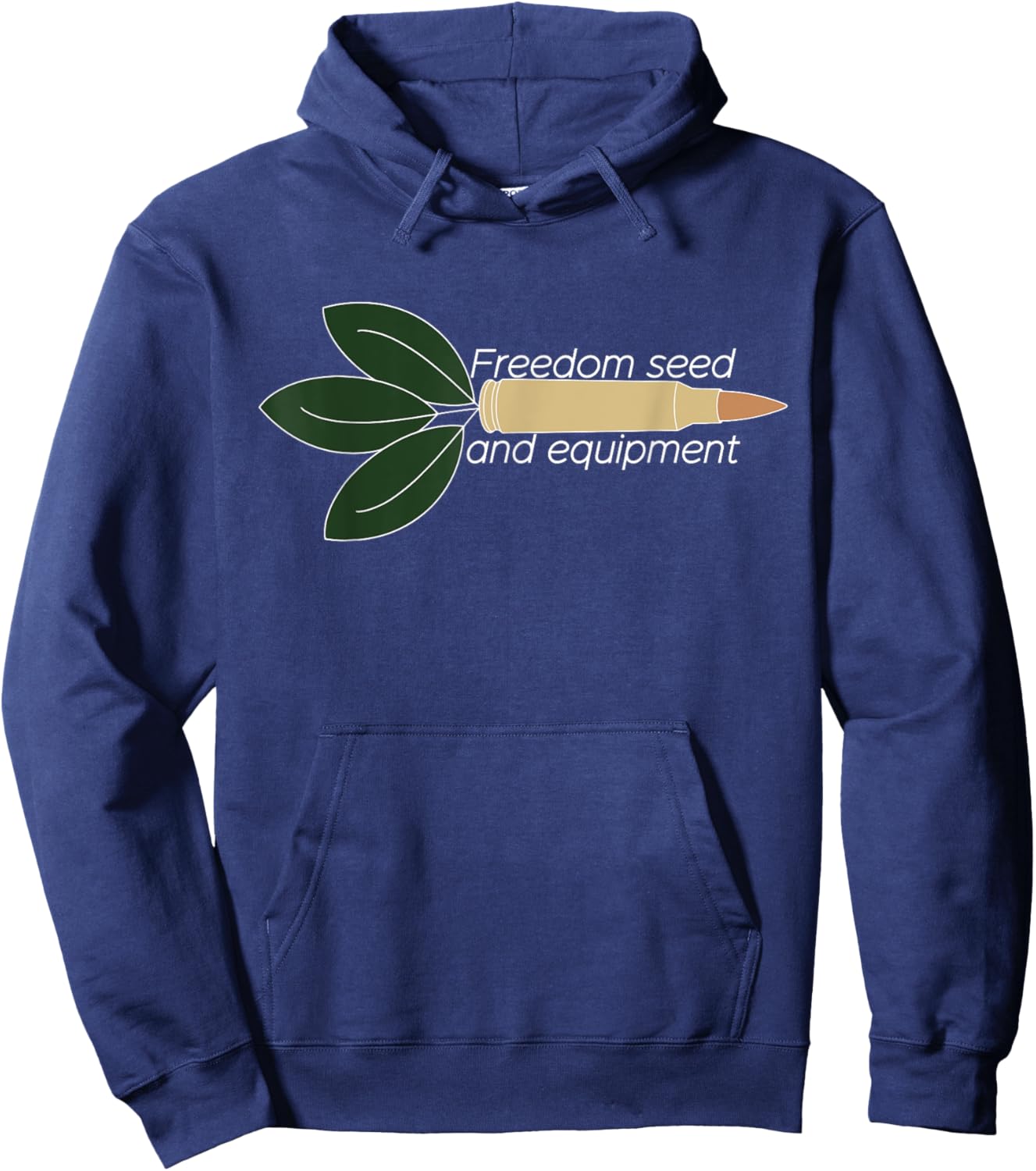 Freedom Seed And Equipment Funny Hoodie - Hoodie | Navy