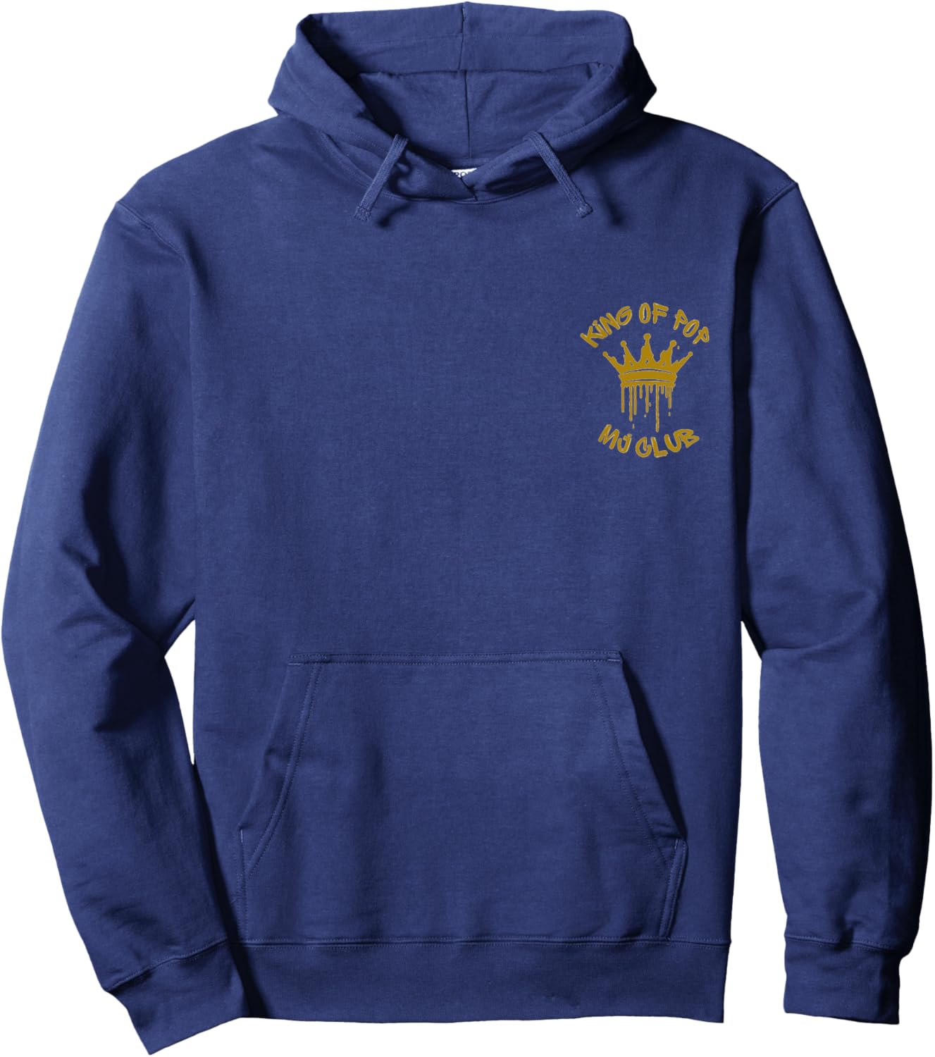 Michael Jackson 016 MJ Club Back Print Hoodie - Hoodie | Navy