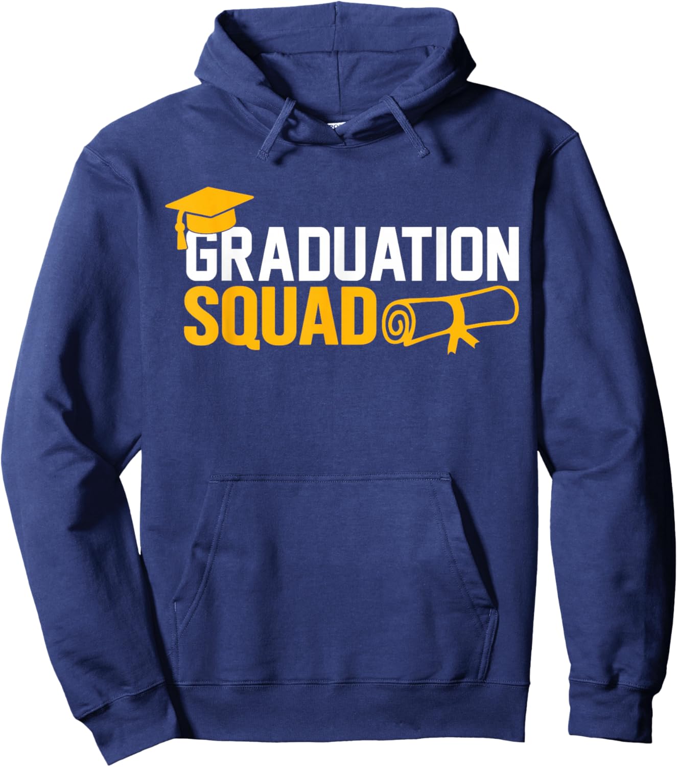 Graduation Squad Class Of 2026 Graduation Hoodie - Hoodie | Navy