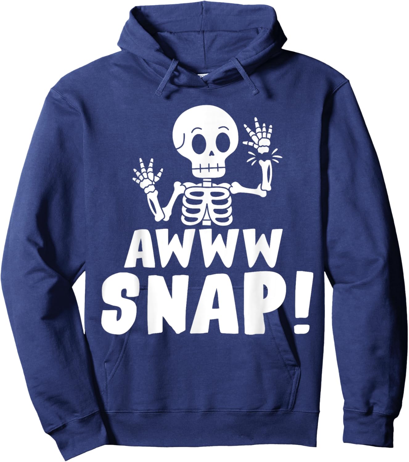 Skeleton Injury Wrist Surgery Recovery Aw Snap Broken Arm Hoodie - Hoodie | Navy