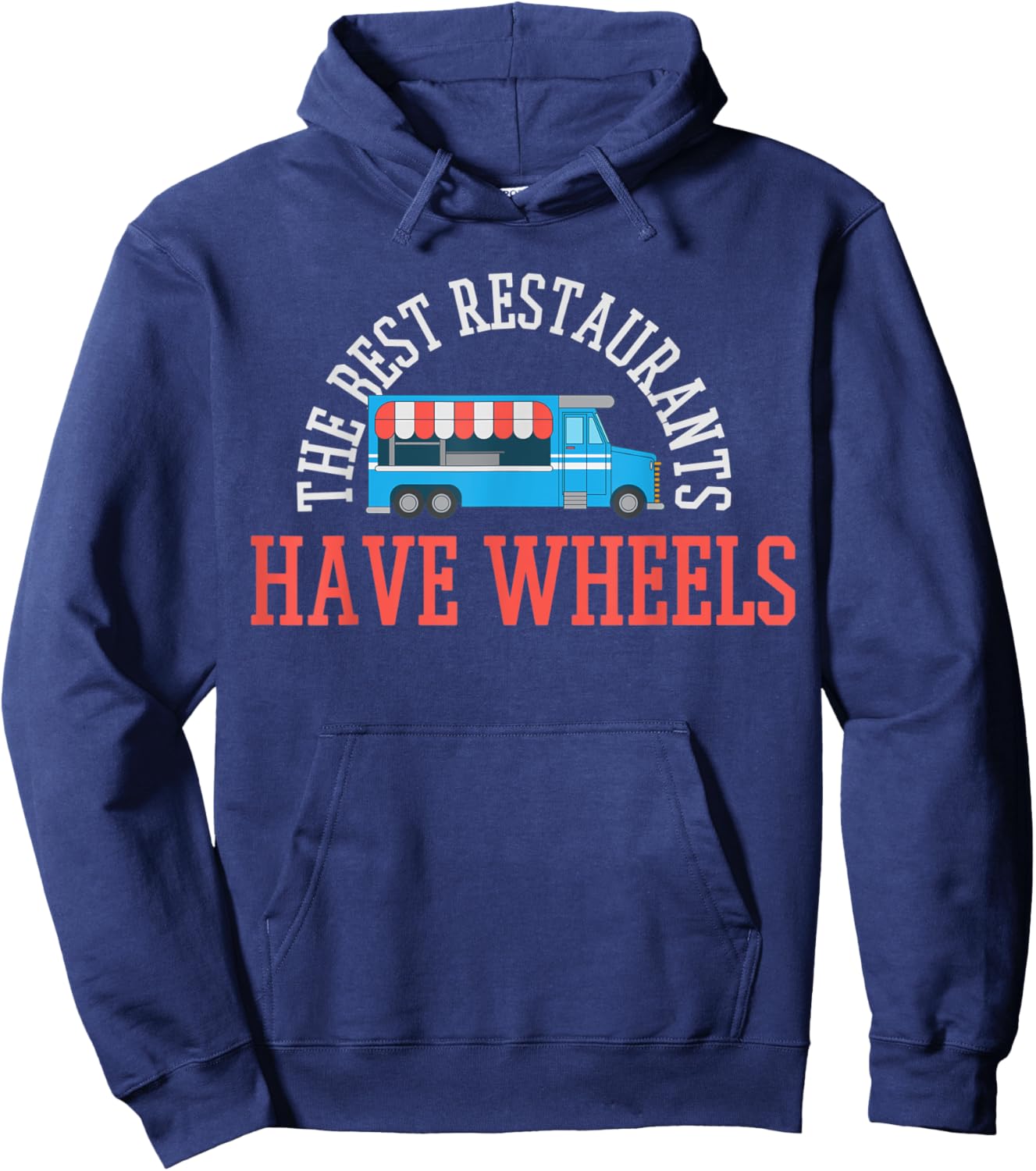 Food Truck Food Festival Hoodie - Hoodie | Navy