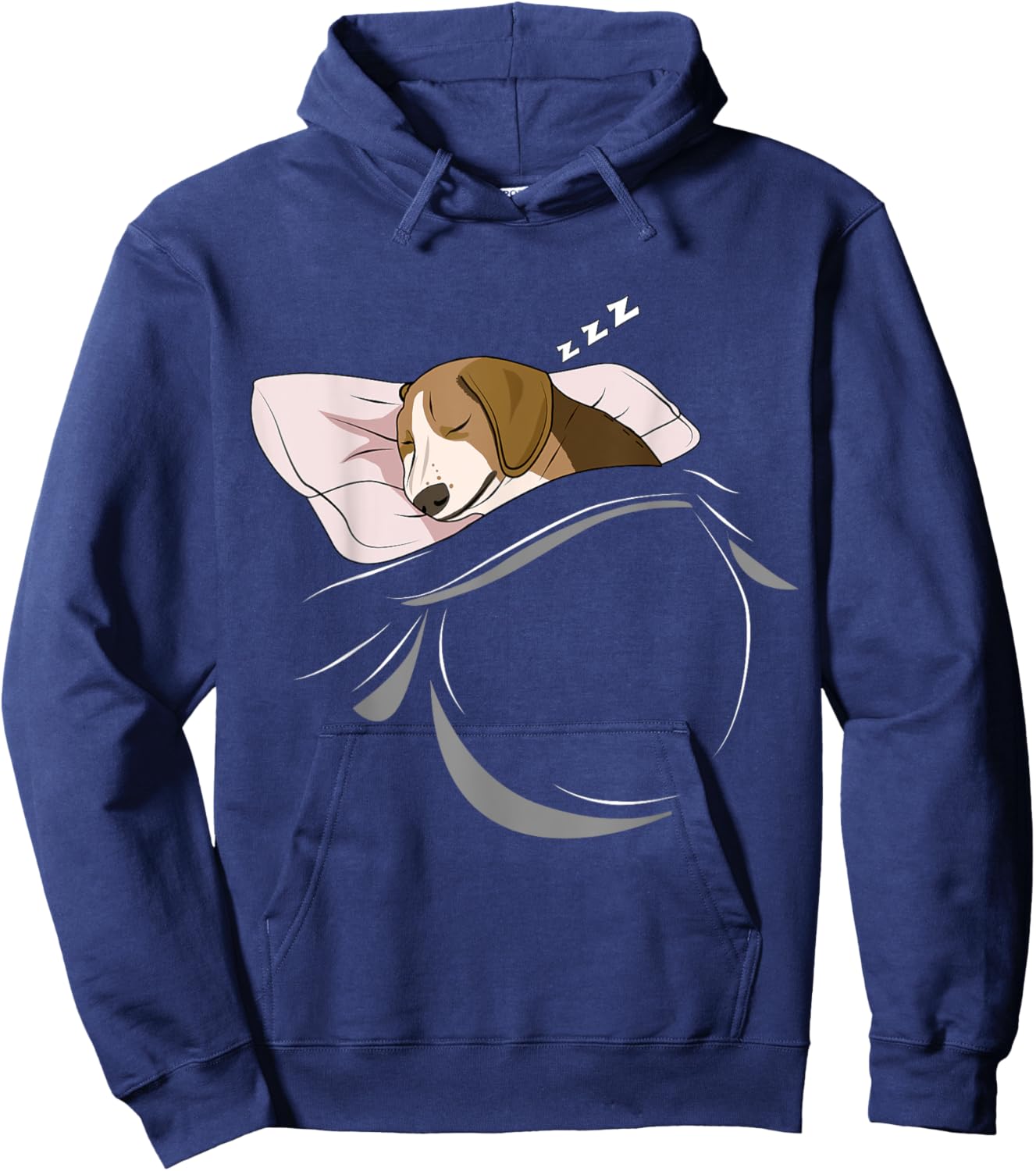 Funny Beagle Merch , Men & Kids Beagle Sleeping Dog Pajamas Nap PJs Outfit Gift -Adults Black Short Sleeve Small Hoodie - Hoodie | Navy