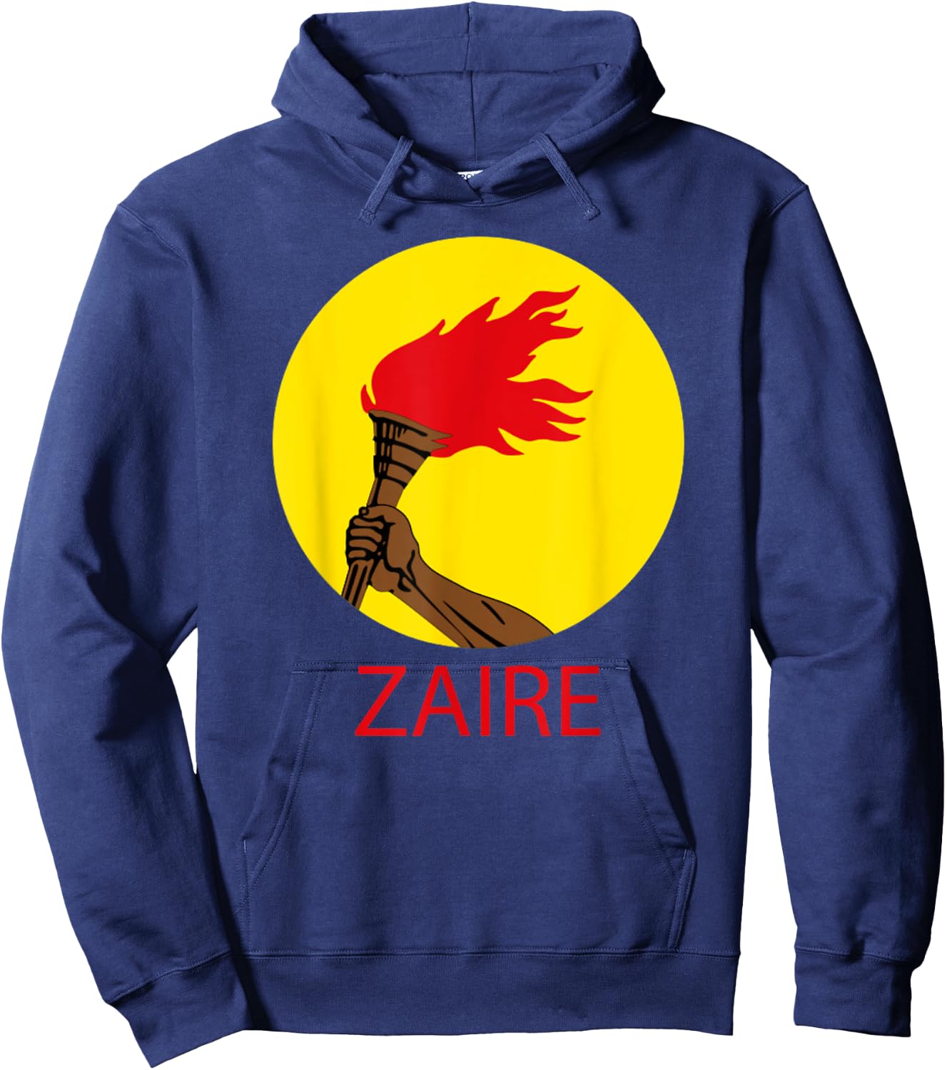 Zaire flag Hoodie - Hoodie | Navy