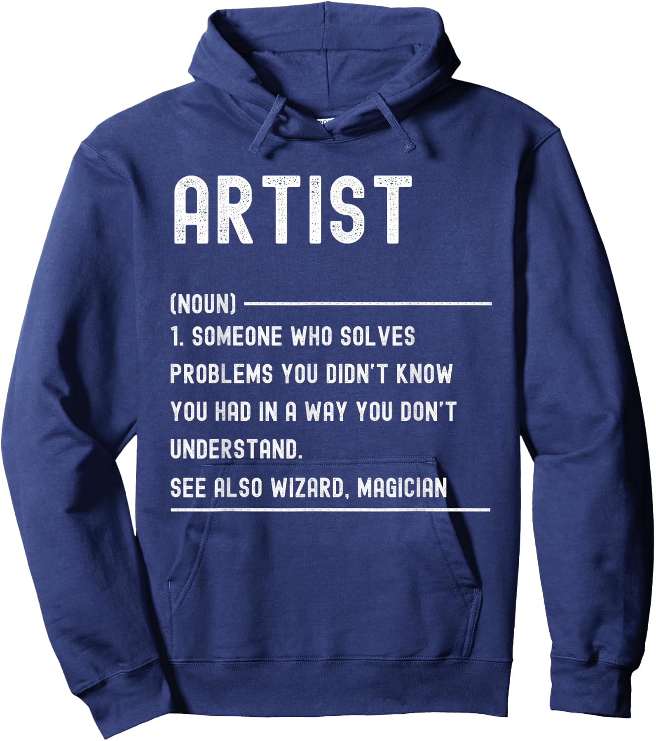 Art Teacher Definition Shirts Funny Job Title Hoodie - Hoodie | Navy