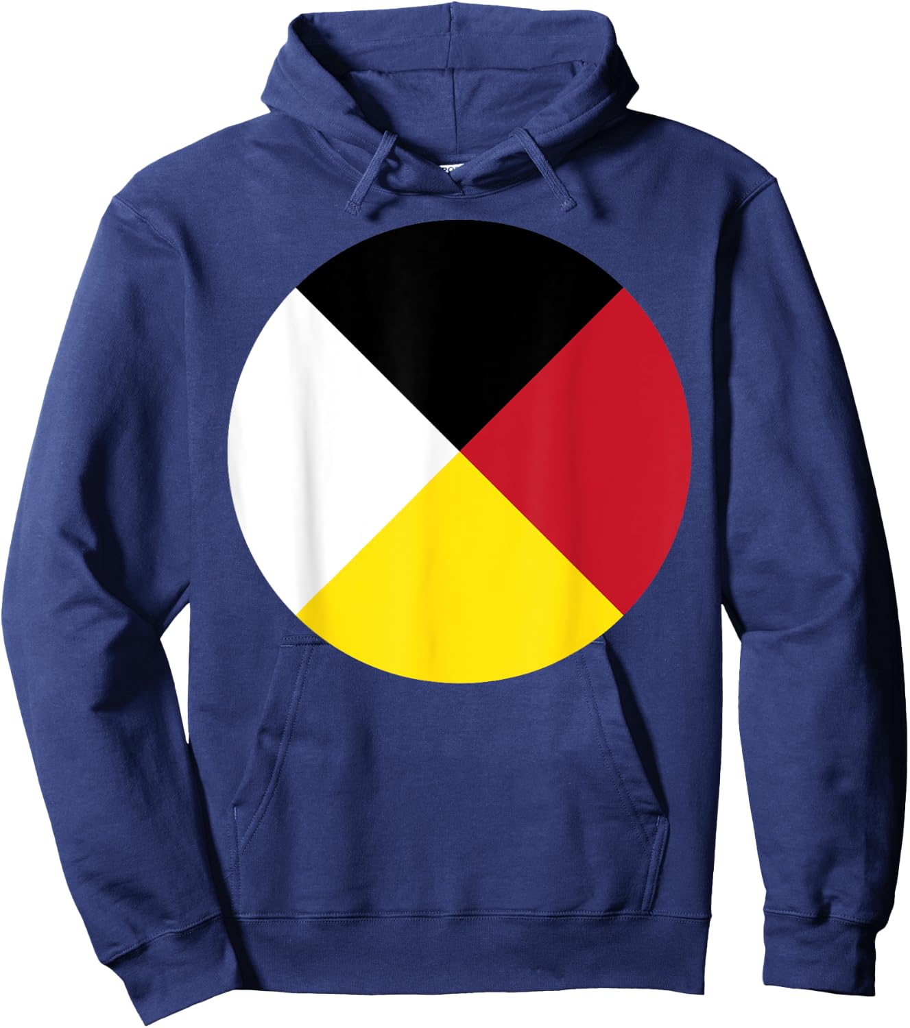 Medicine Wheel : Sacred Hoop Hoodie - Hoodie | Navy