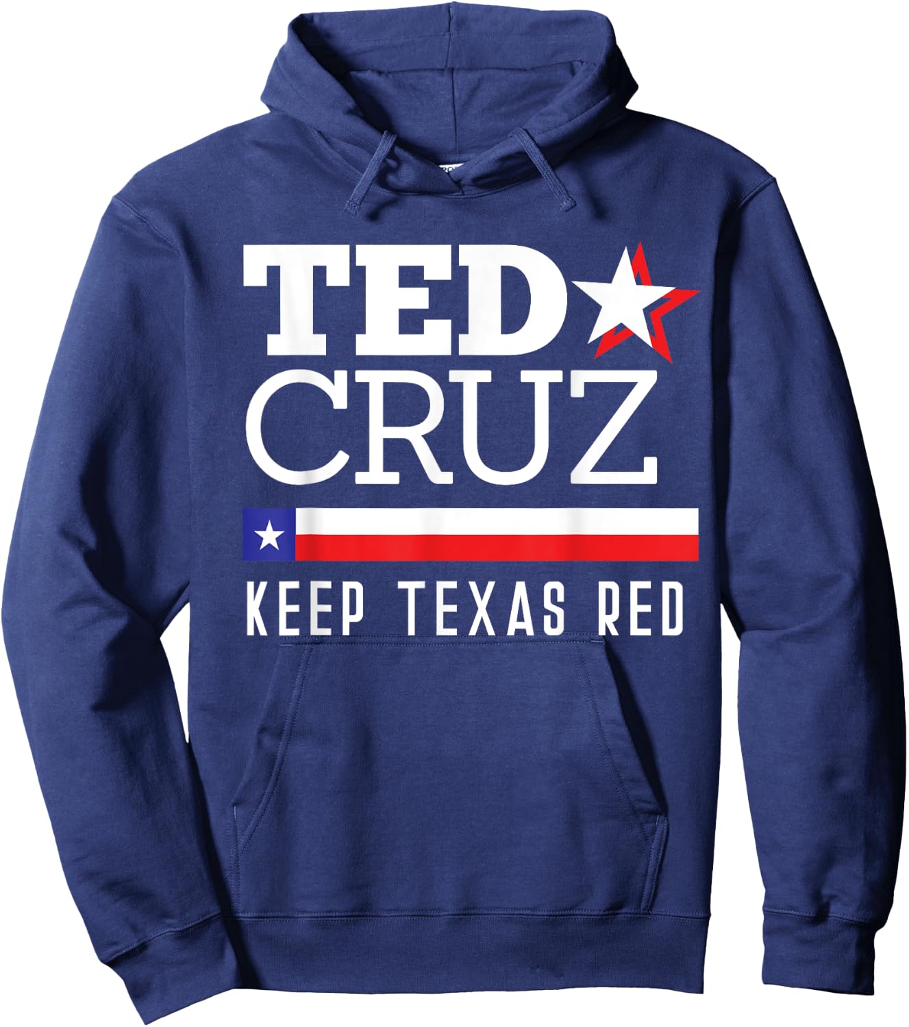 Keep Texas Red Ted Cruz For Senate 2018 Hoodie - Hoodie | Navy