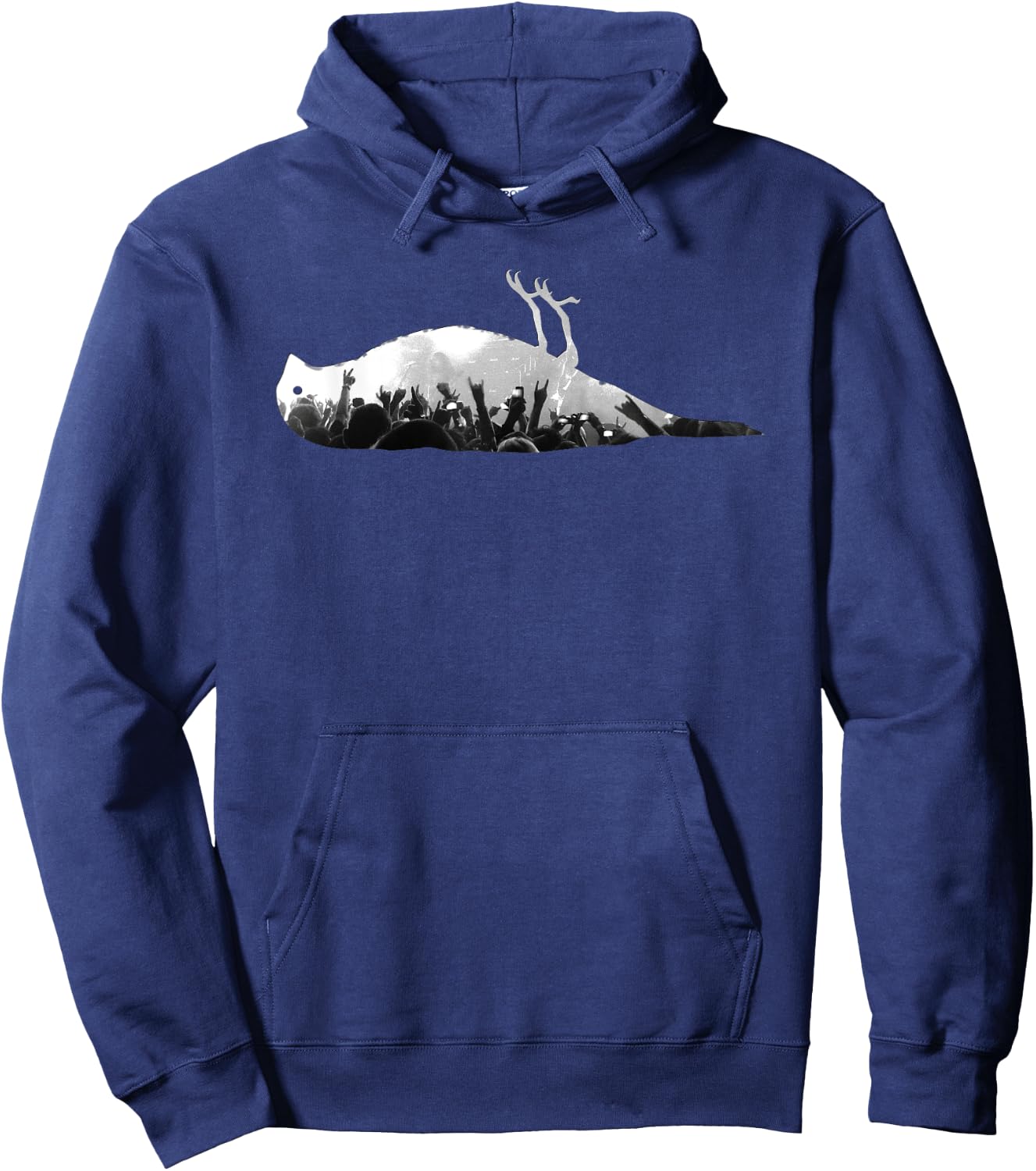 ATTICUS Banded Bird T Shirt (Photo Print) Hoodie - Hoodie | Navy