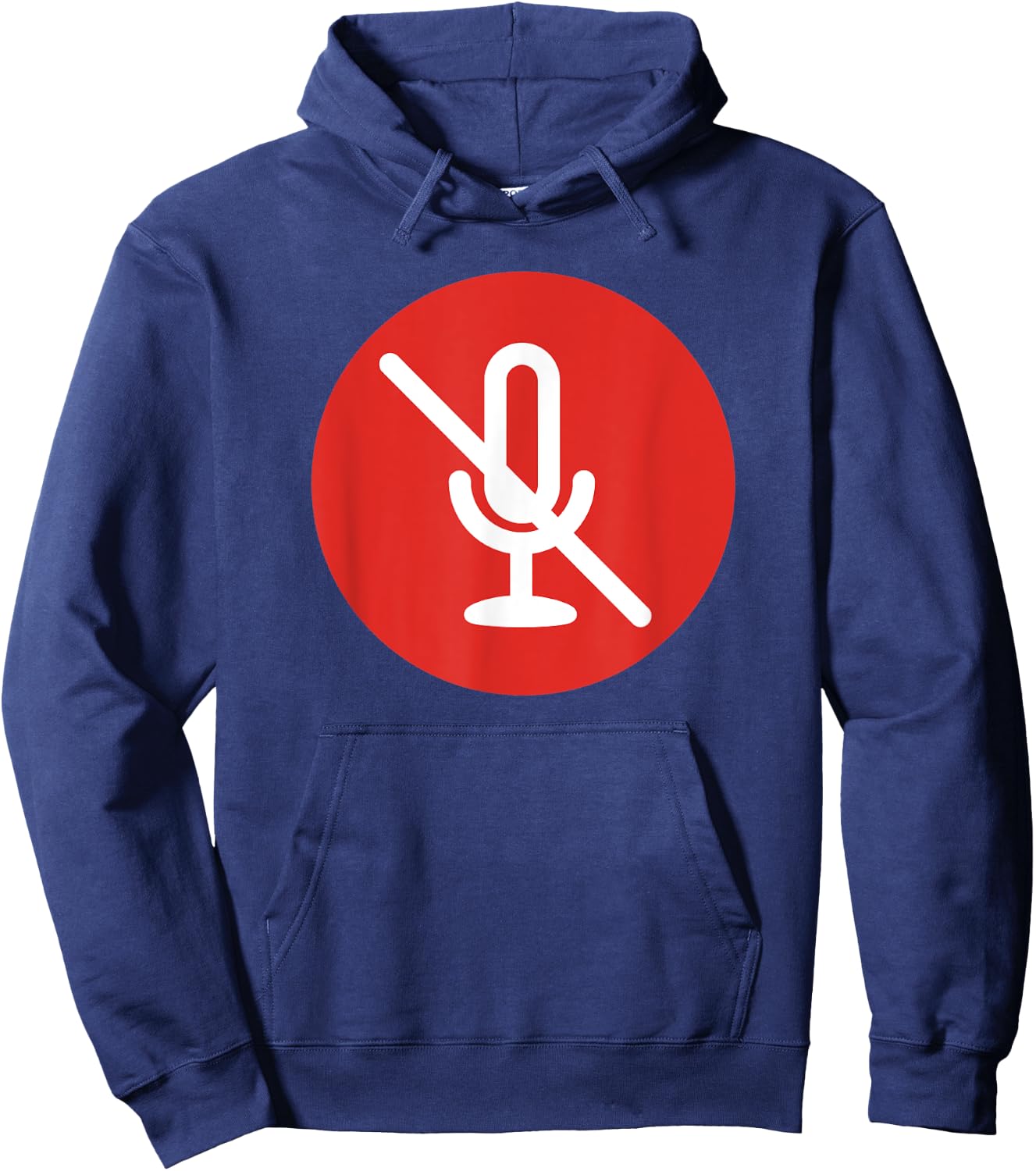 Mute Your Mic Funny Virtual Teacher Online Classroom Men Women Hoodie - Hoodie | Navy