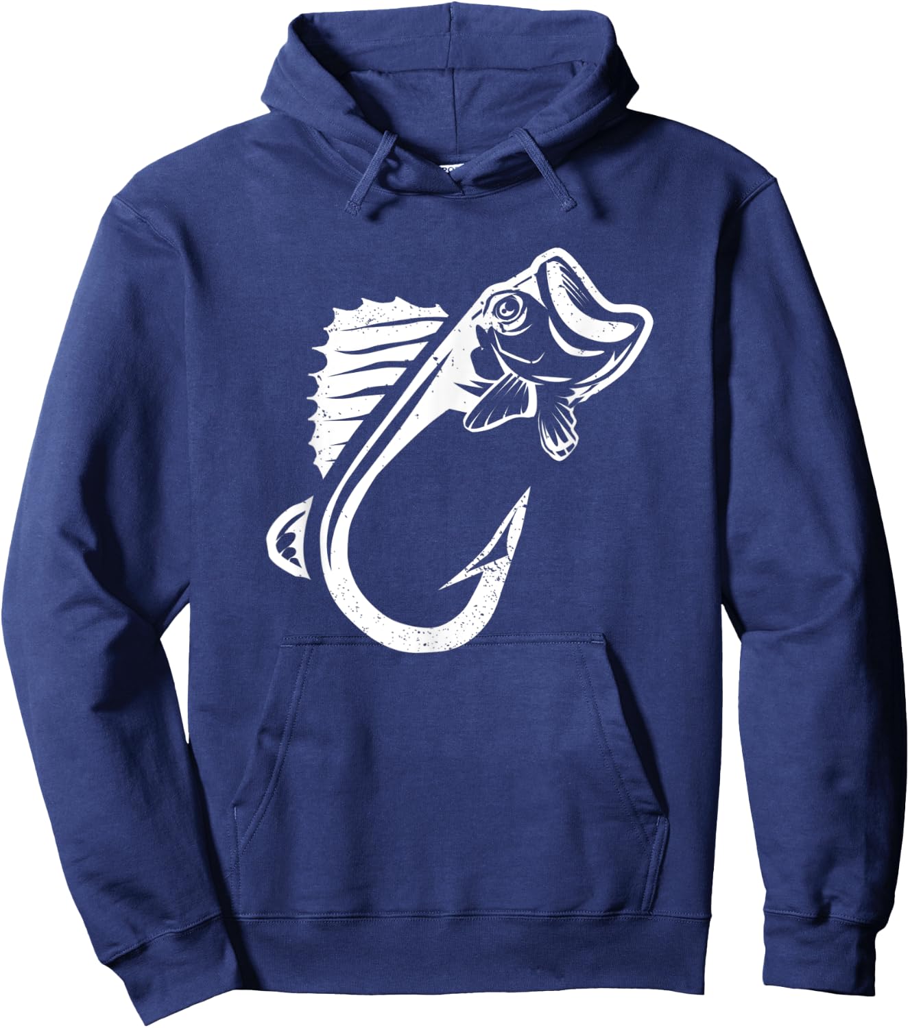 Cool Fishing Hook Fish Walleye Fishing Hooks Fisherman Hoodie - Hoodie | Navy