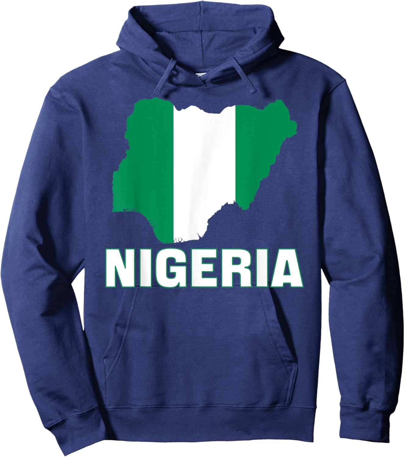 Nigerian Flag Of Nigeria Men Women Kids Africa Hoodie - Hoodie | Navy