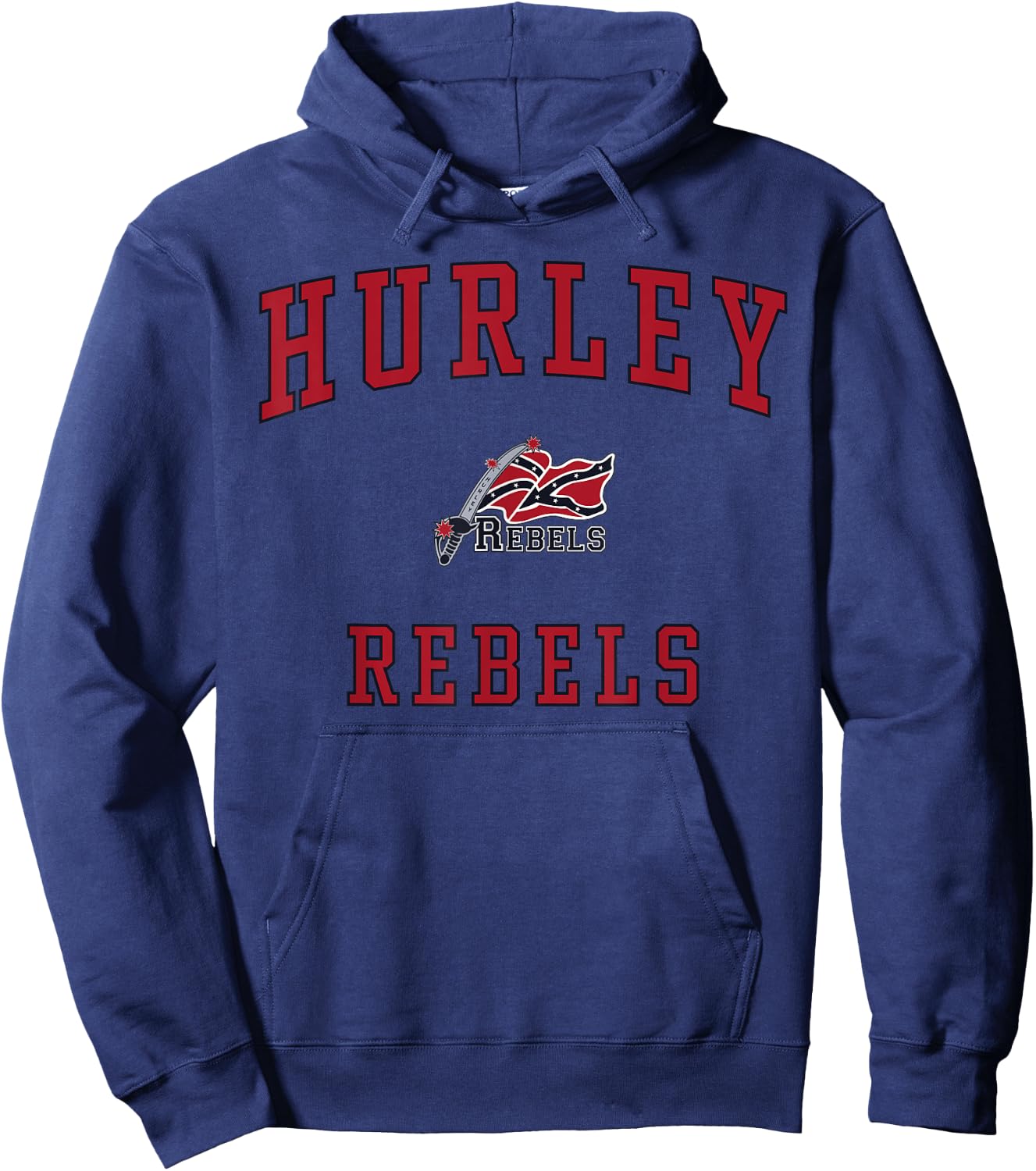 Hurley High School Rebels Hoodie - Hoodie | Navy