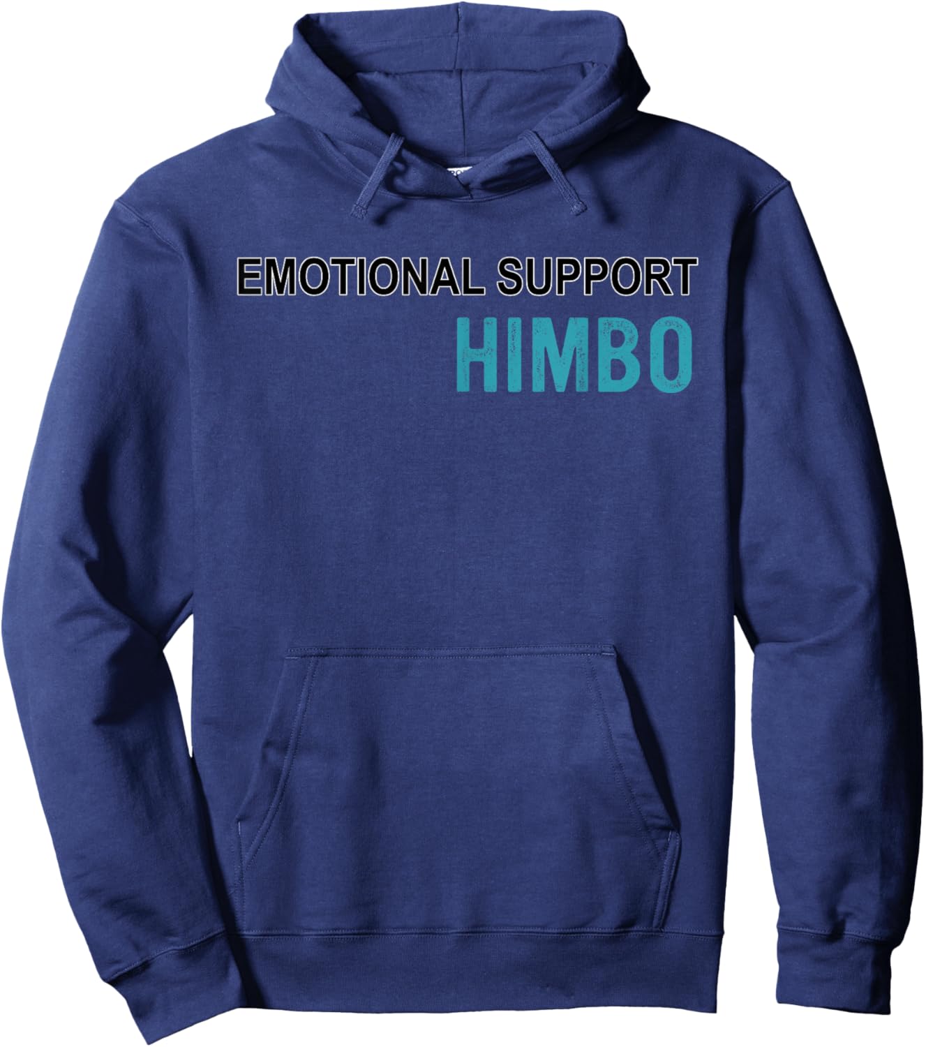 Emotional Support Himbo Hoodie - Hoodie | Navy