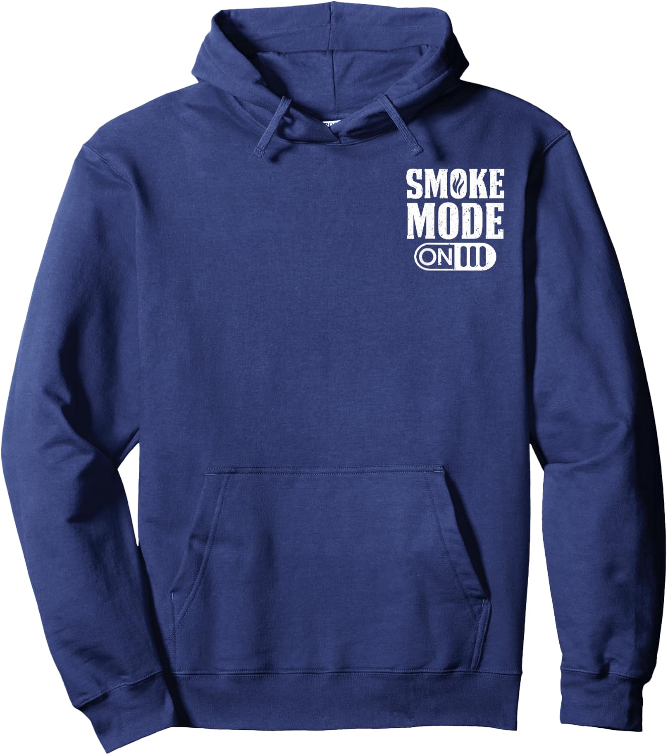 BBQ Smoker Smoke Mode On Pocket Hoodie - Hoodie | Navy