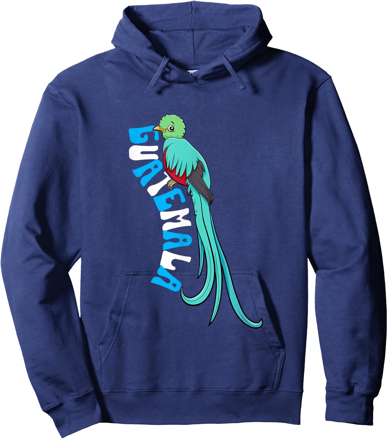 Guatemala Guatemalan Quetzal , Black Hoodie - Hoodie | Navy