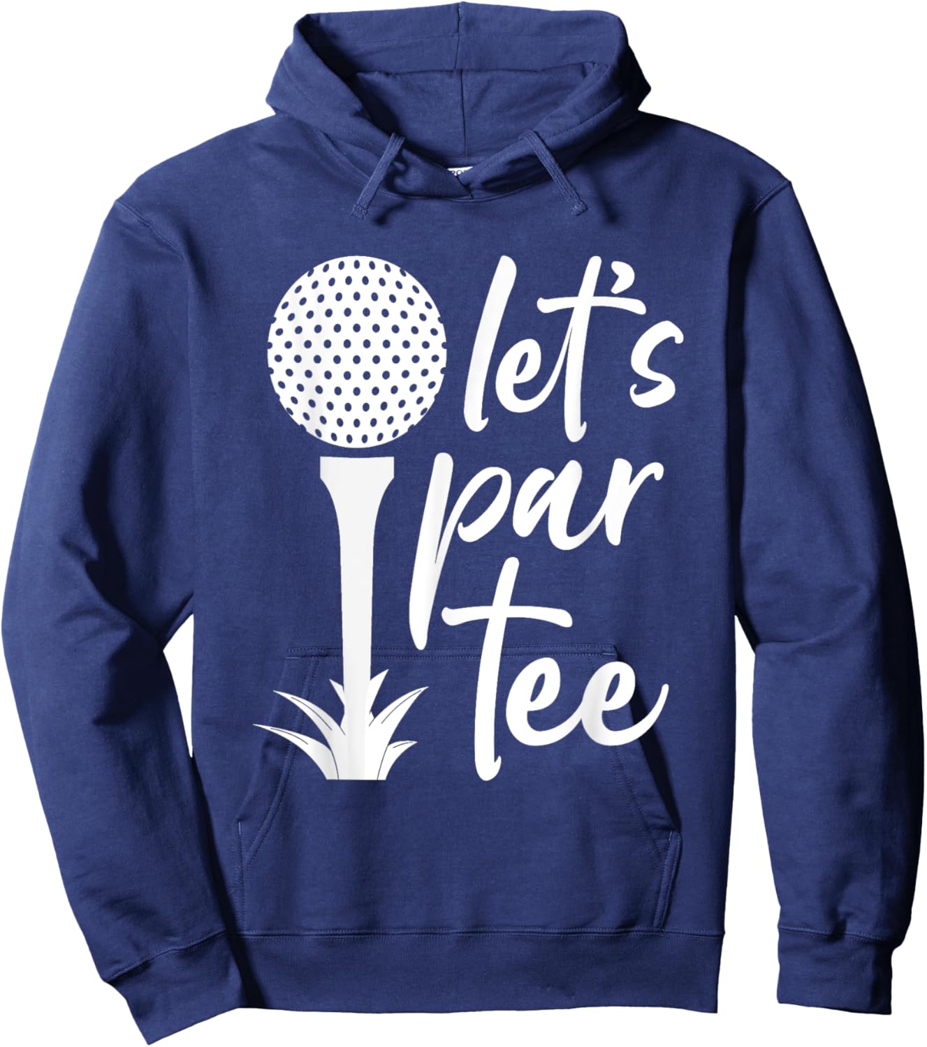 Funny Golf, Lets Par Golf Hoodie - Hoodie | Navy