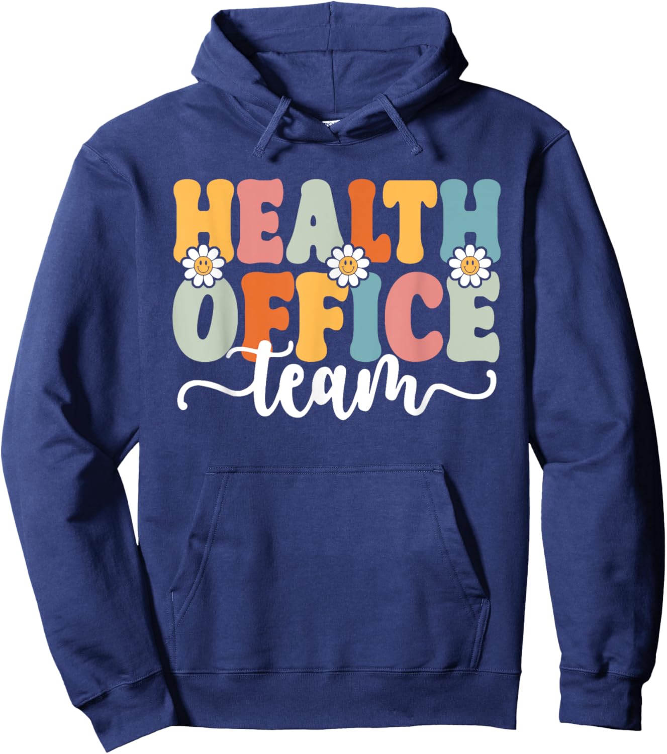 Health Office Team Back To School Teachers Students Women Hoodie - Hoodie | Navy