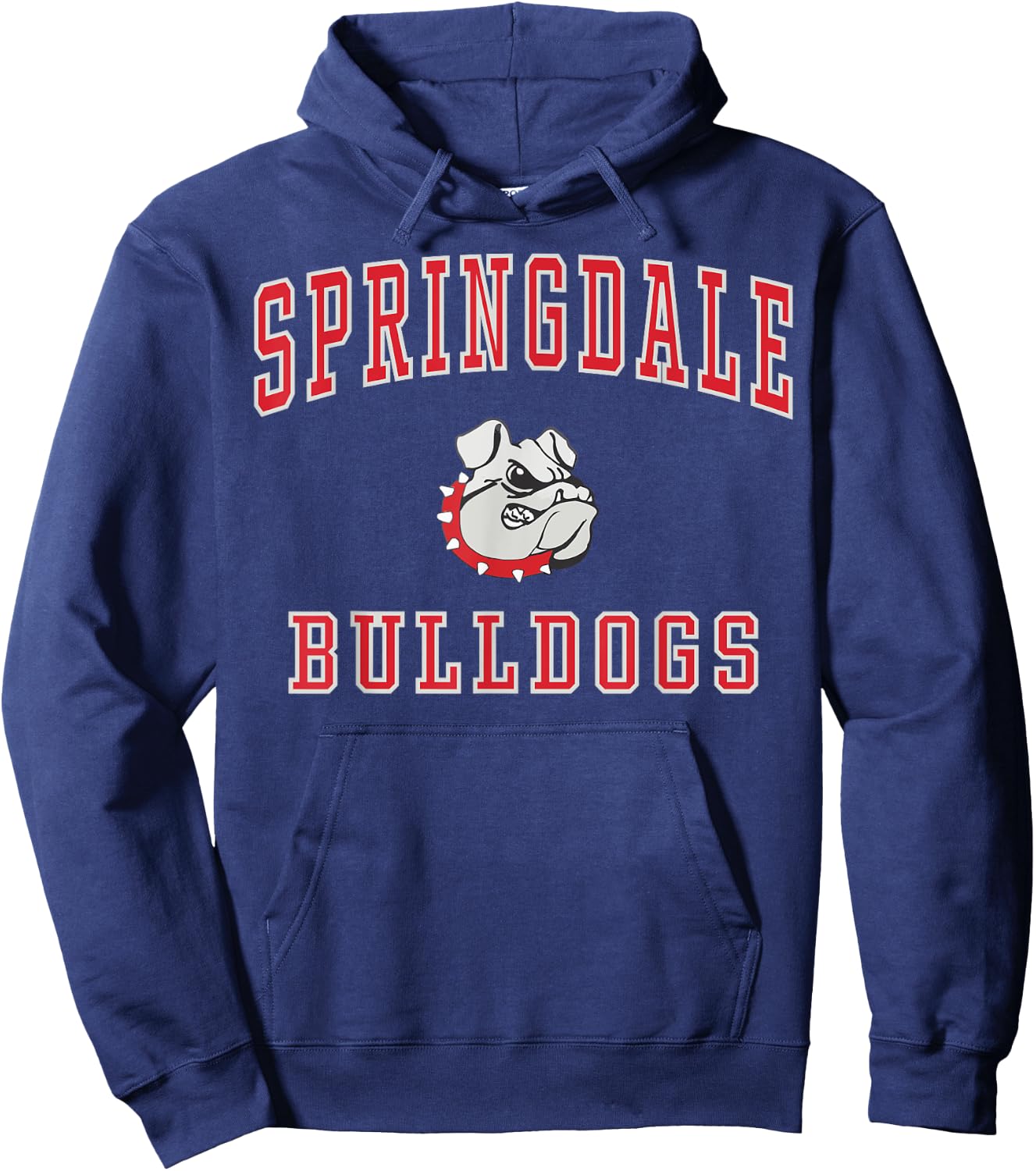 Springdale High School Bulldogs C1 Hoodie - Hoodie | Navy