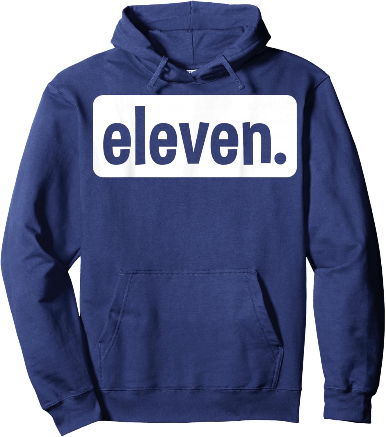 Eleven Eleventh Birthday 11 Year Old Boy 11th Birthday Girl Hoodie - Hoodie | Navy