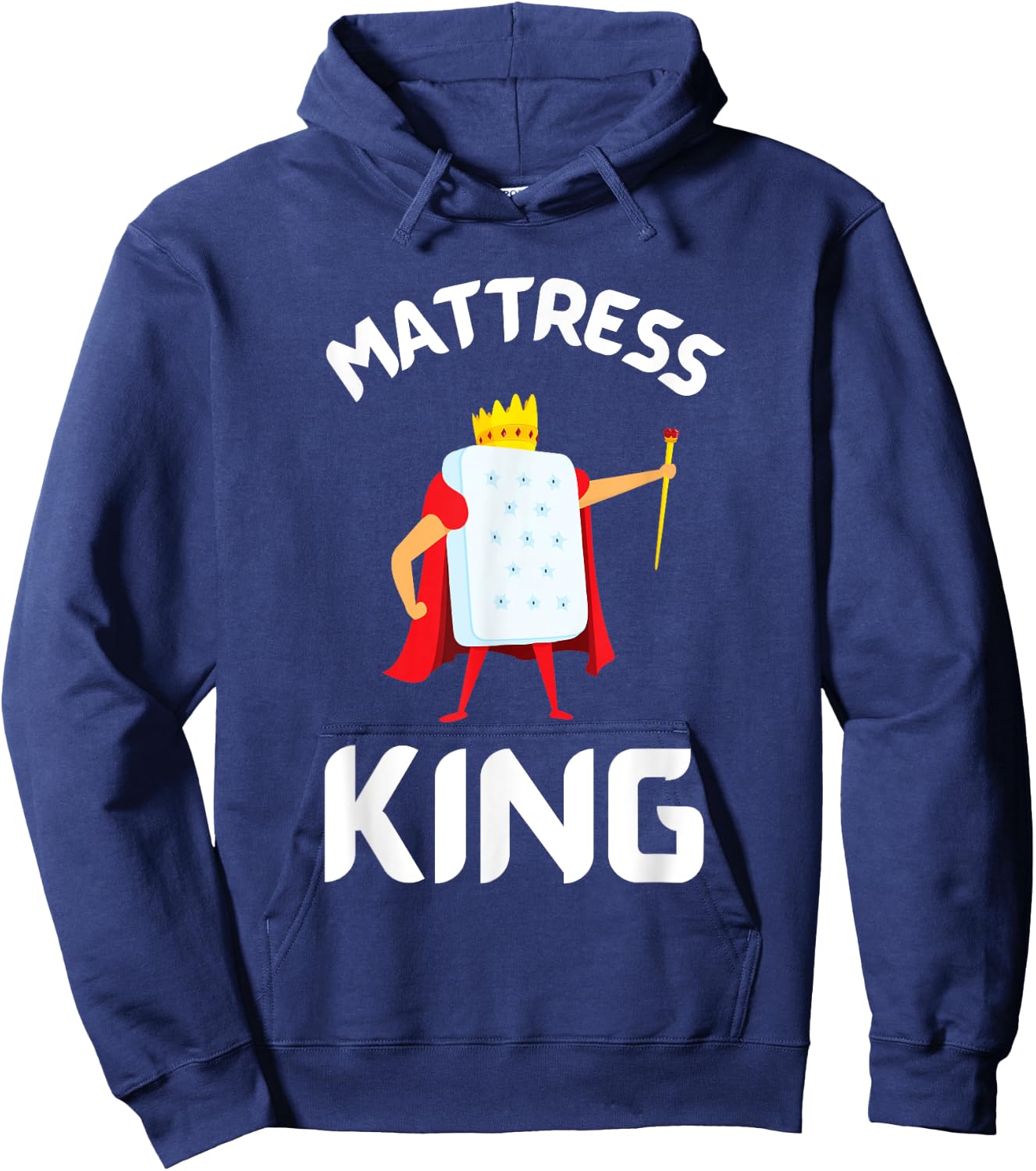 Best Salesman Bed Mattress Doctor Hoodie - Hoodie | Navy