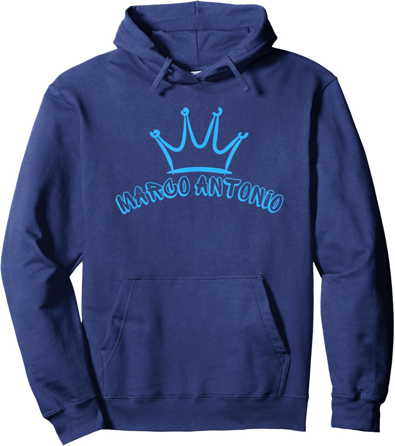 King Marco Antonio / Crown & Name Marco Antonio Graffiti Hoodie - Hoodie | Navy