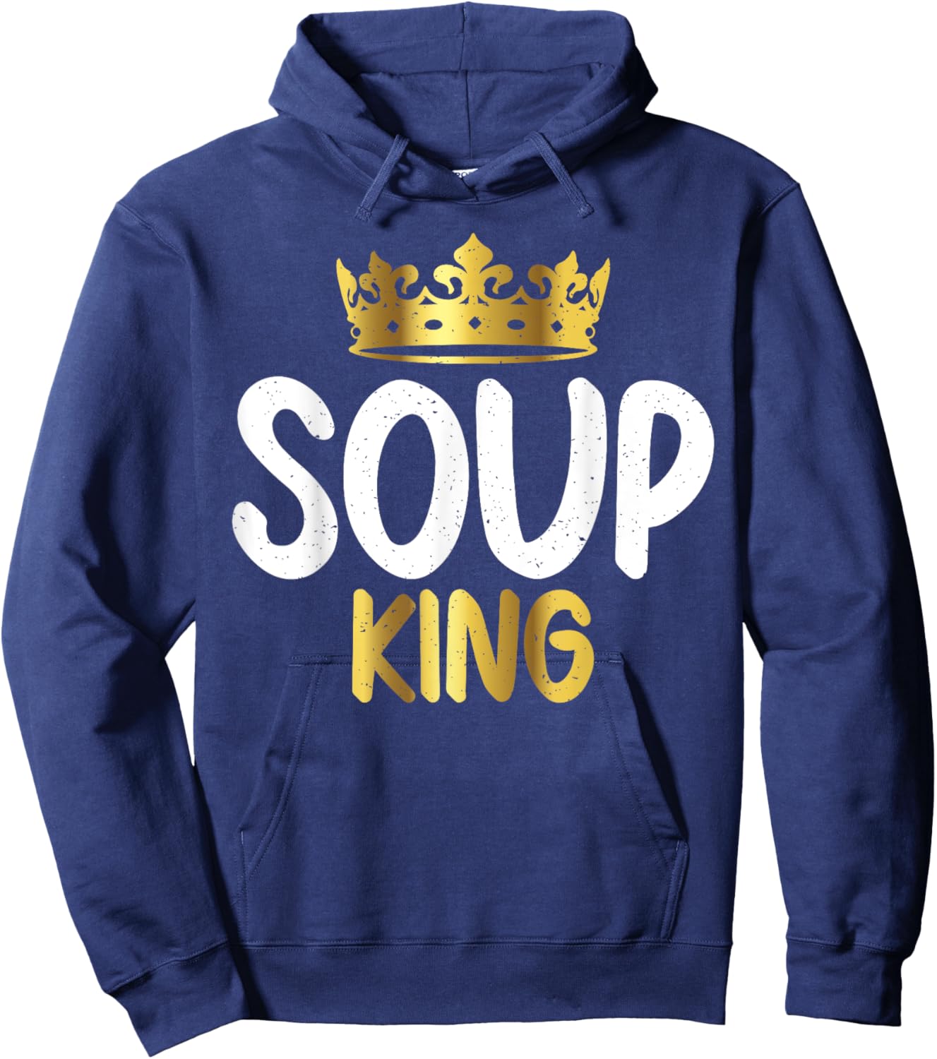 Soup King Soup Lover Hoodie - Hoodie | Navy