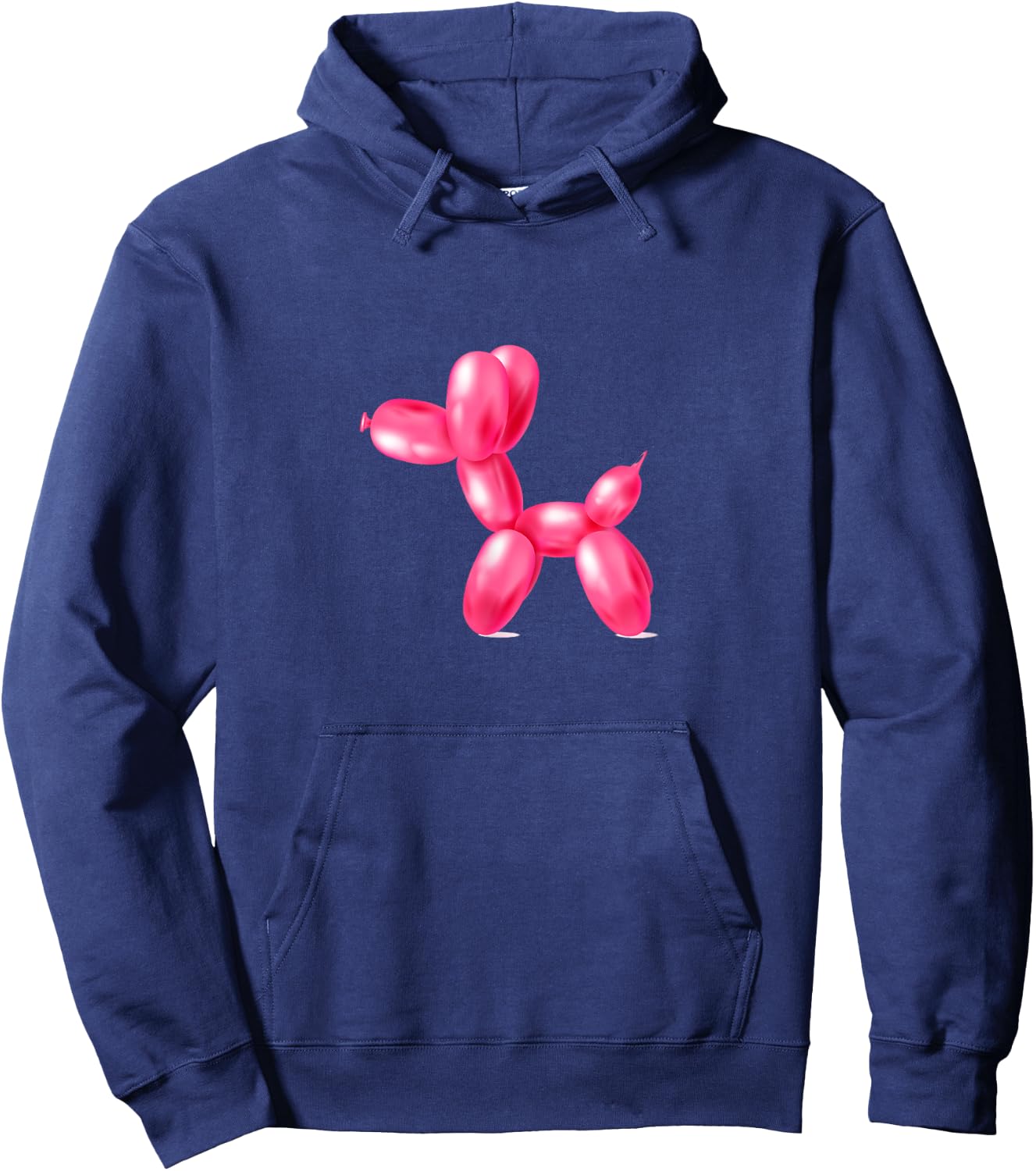 #lele Balloon Animal, Balloon Dog, Funny Balloon Hoodie - Hoodie | Navy