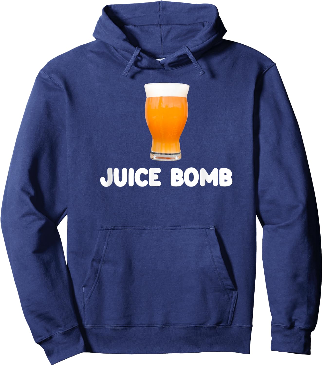 Juice Bomb Craft Beer IPA Hoodie - Hoodie | Navy