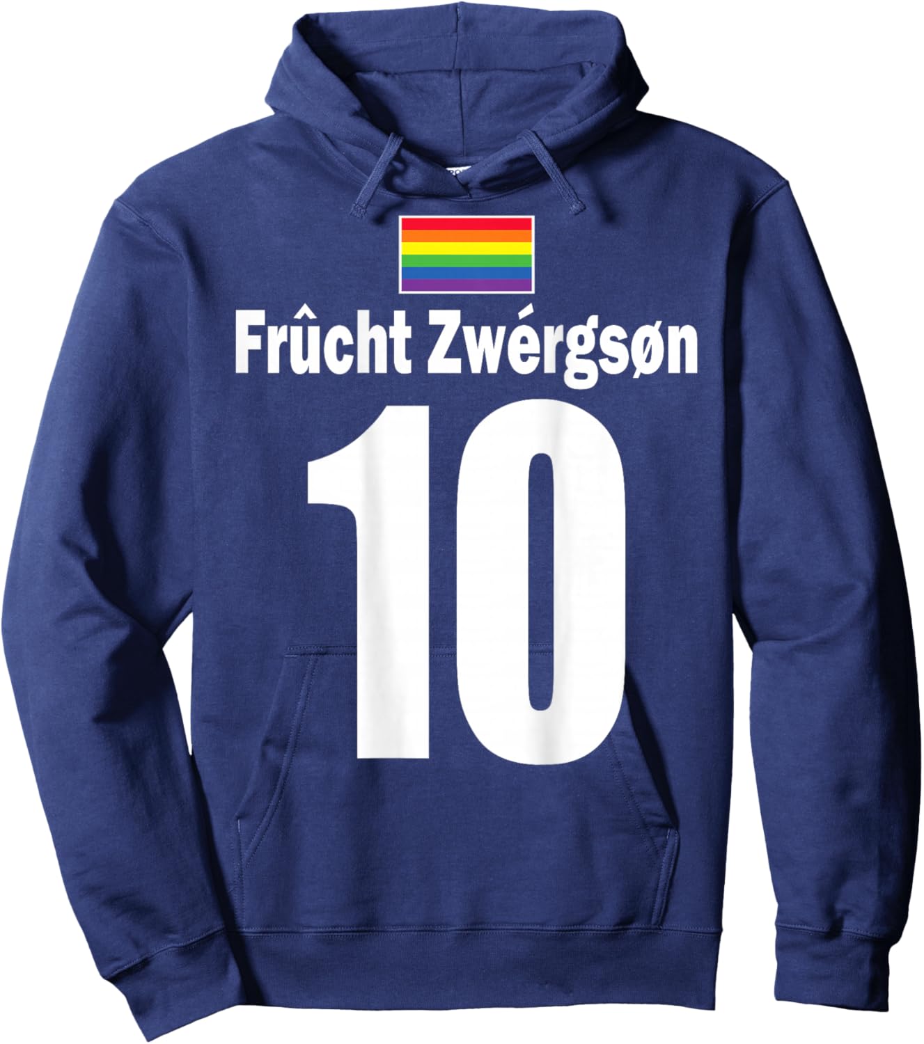 Isländische Namen auf Party Trikot Fußball Island Mallorca Hoodie - Hoodie | Navy