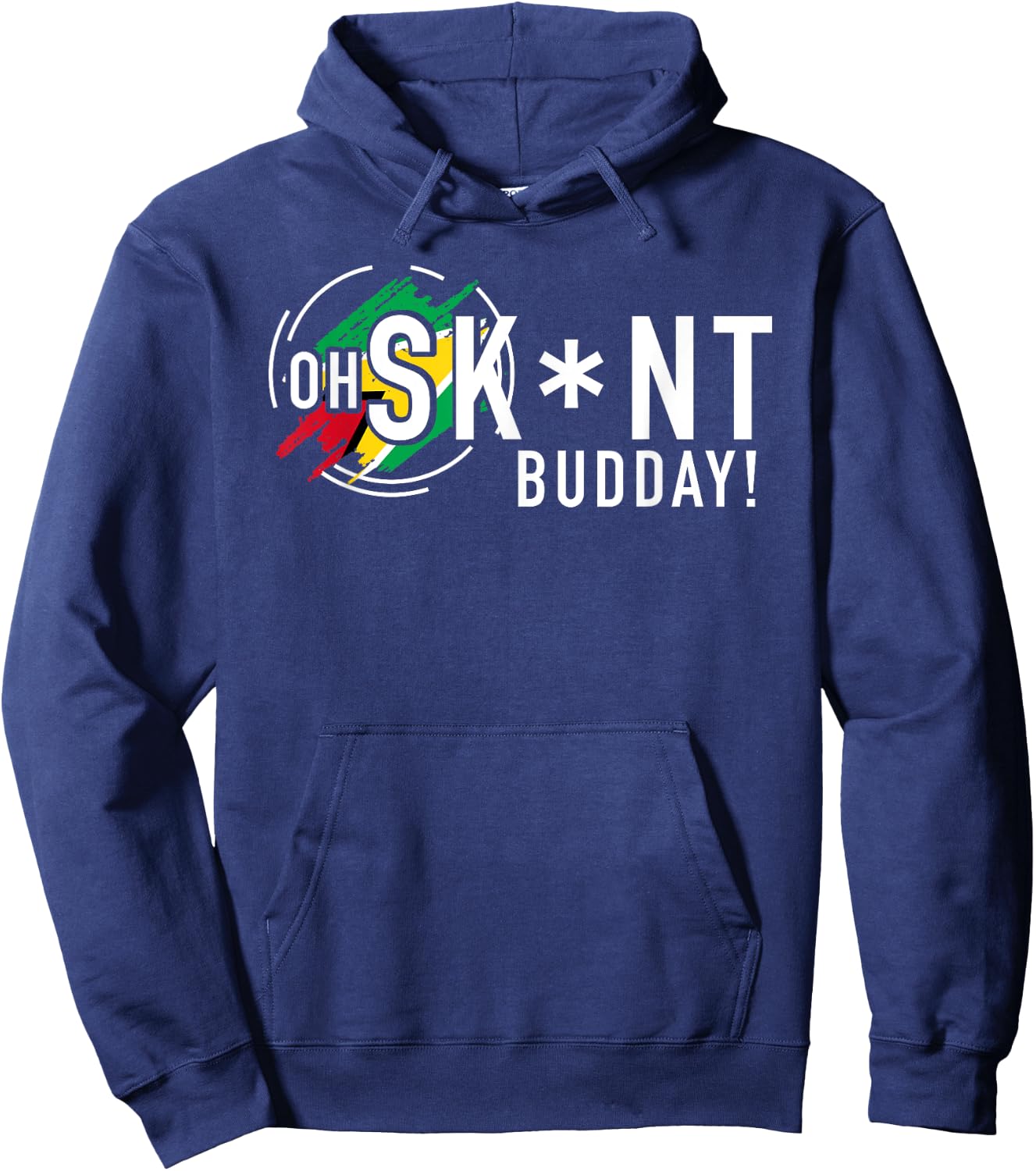Oh Skunt Budday Censored Hoodie - Hoodie | Navy