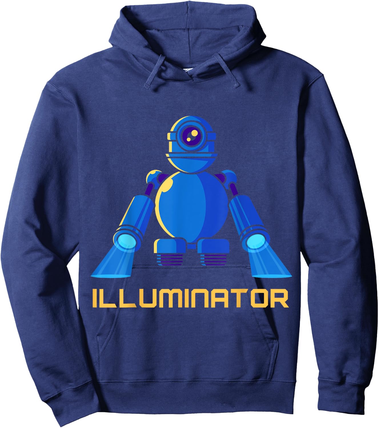 ILLUMINATOR MOVING LIGHT Theatre Lighting Technician Stage Hoodie - Hoodie | Navy