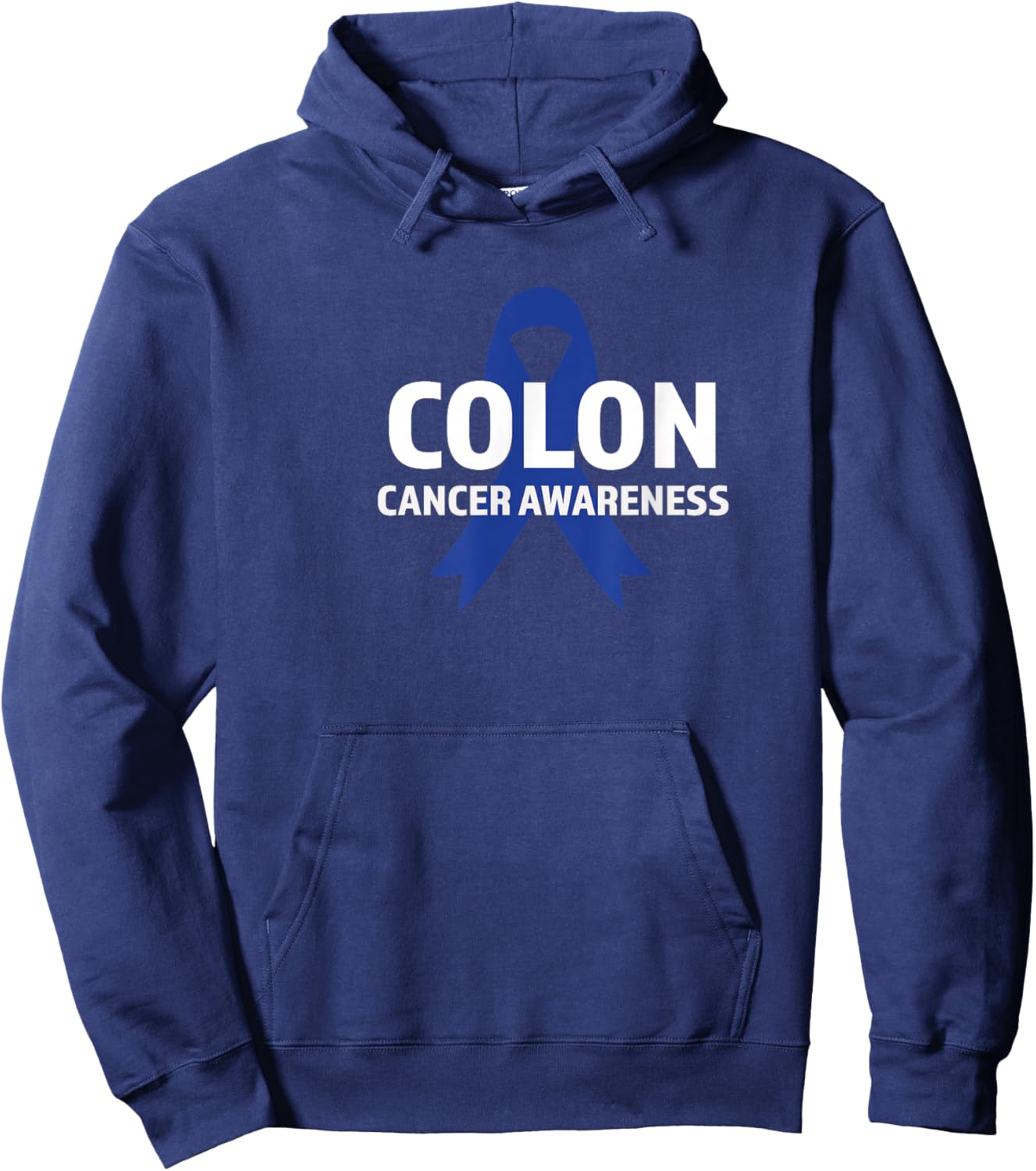 Colon Cancer Awareness Hoodie - Hoodie | Navy