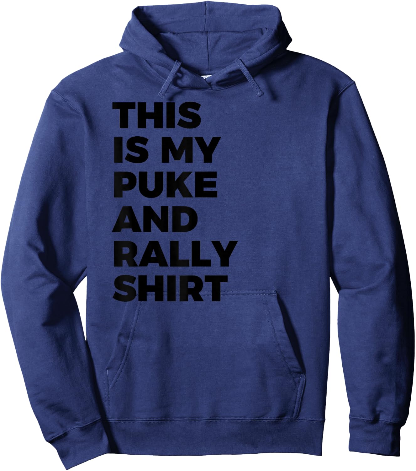 Puke and Rally Hoodie - Hoodie | Navy
