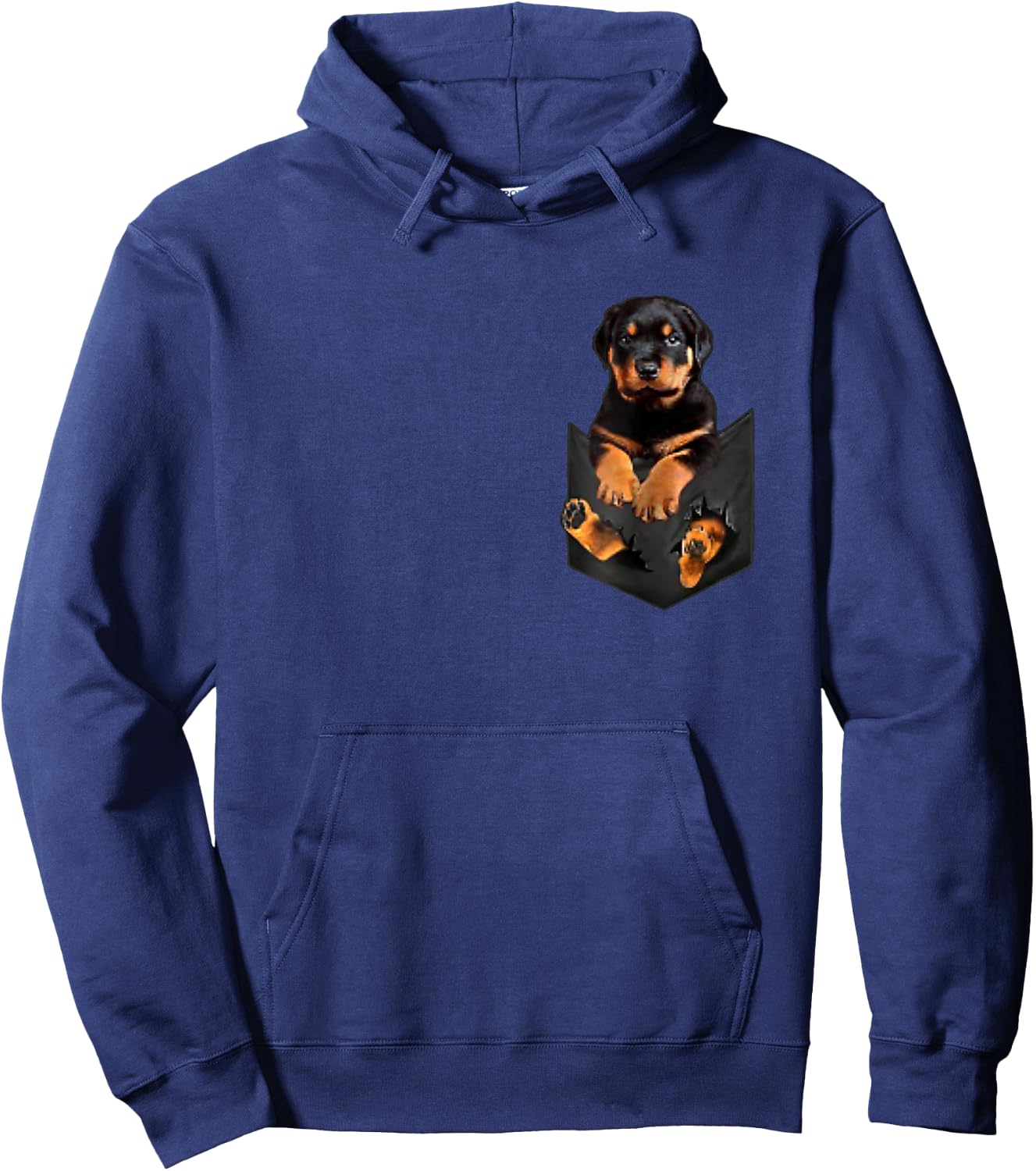 Dog lovers gifts Rottweiler in a bag Hoodie - Hoodie | Navy