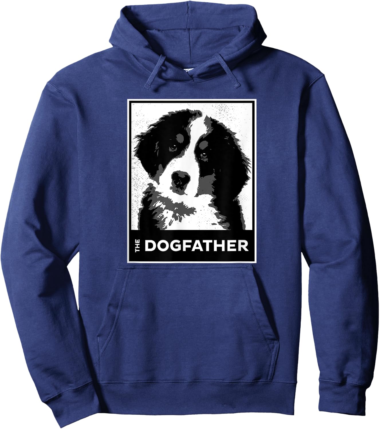 Bernese Mountain The Dog-father Funny Dog Dad Men Women Kids Hoodie - Hoodie | Navy