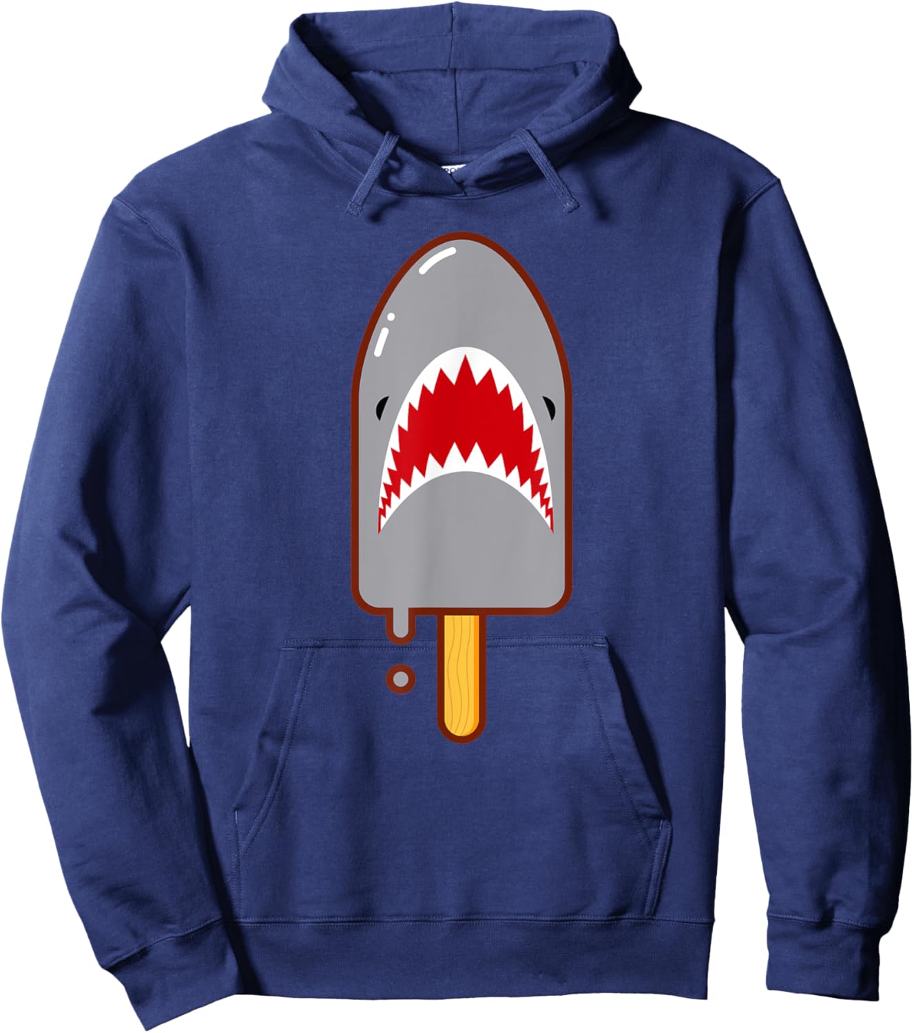 Shark Popsicle Hoodie - Hoodie | Navy