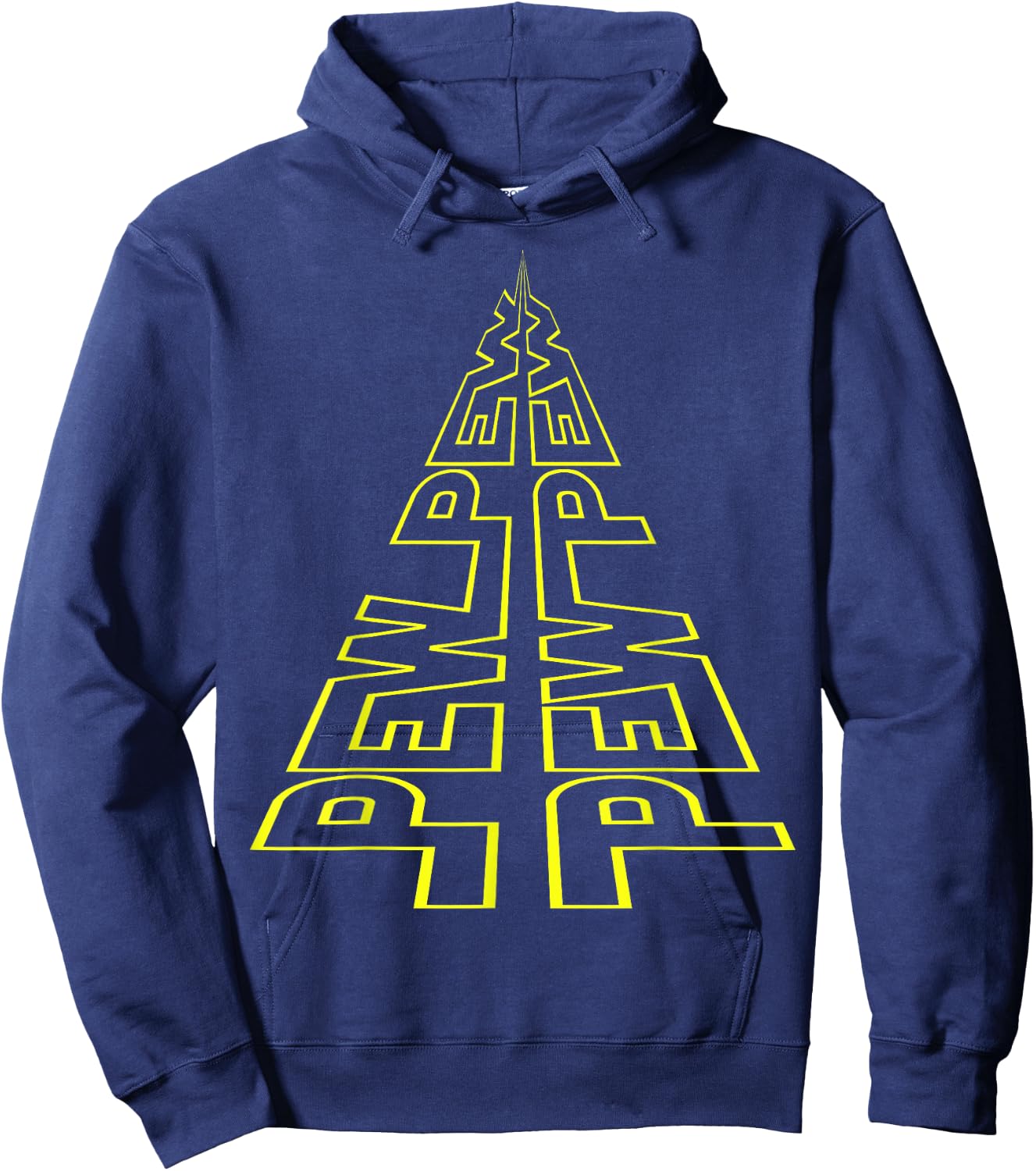 Pew Pew Sci-Fi Gamer Noise , Women, Boys And Girls Hoodie - Hoodie | Navy